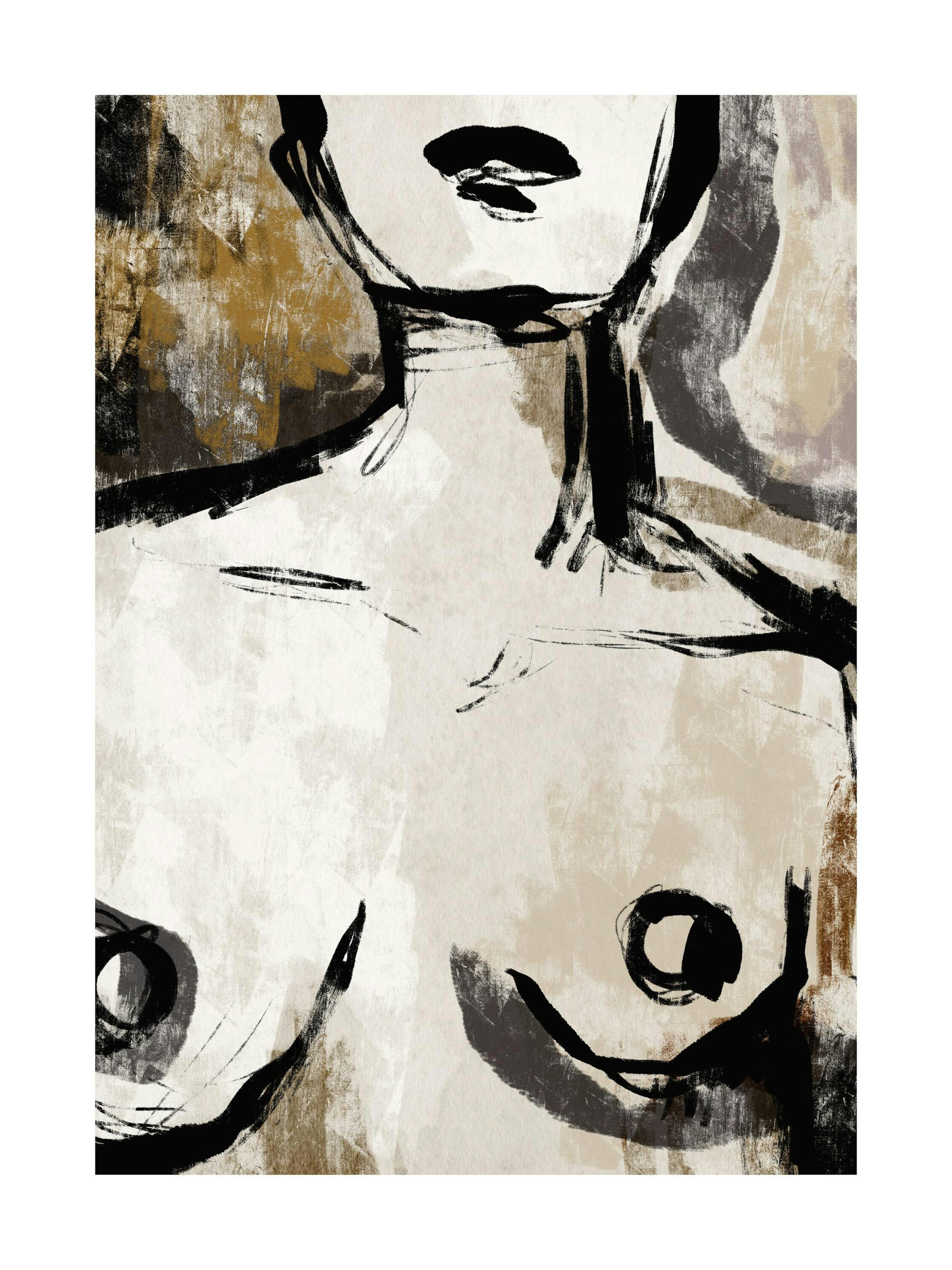 Figurative Woman Print