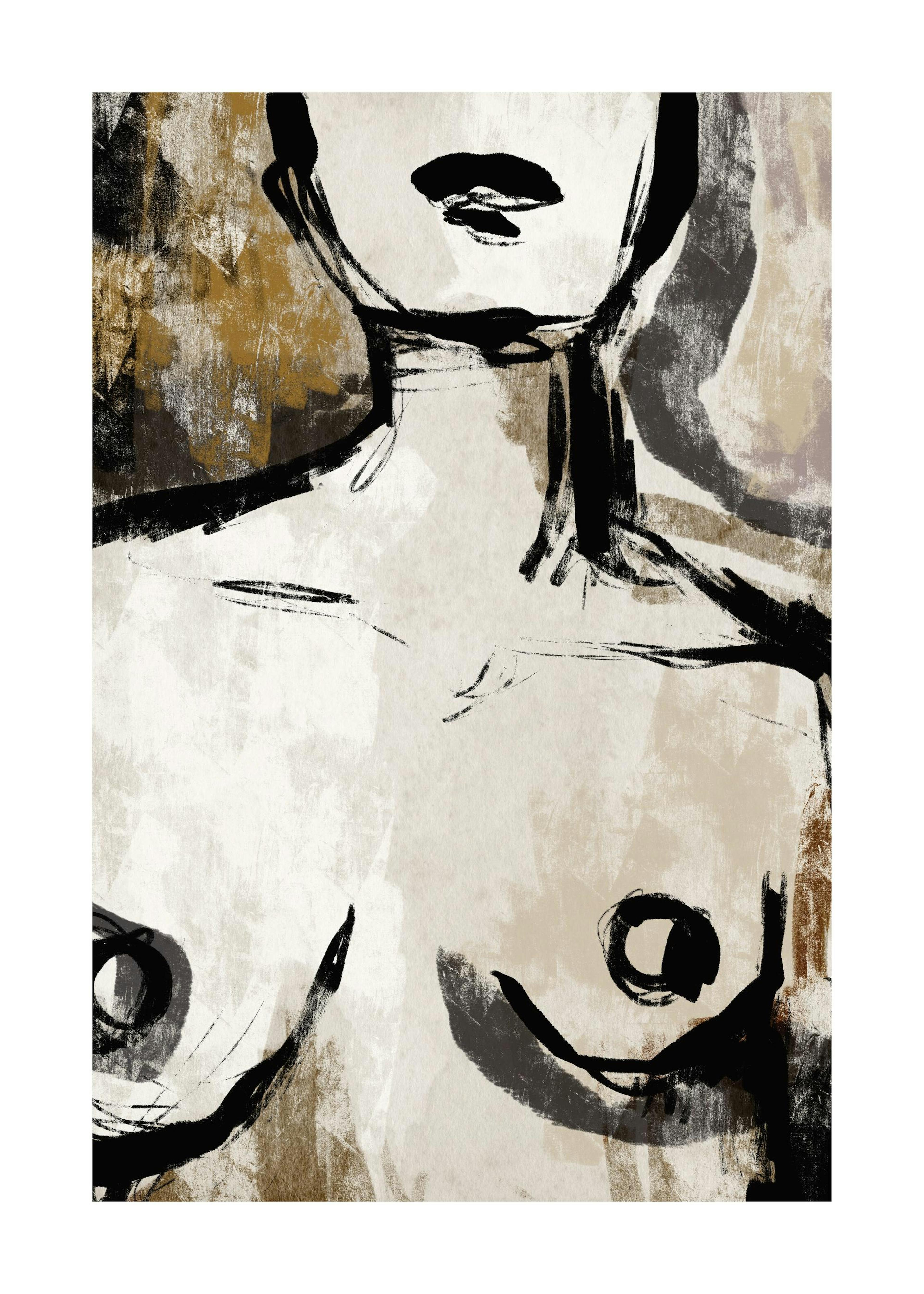 Figurative Woman Poster 0