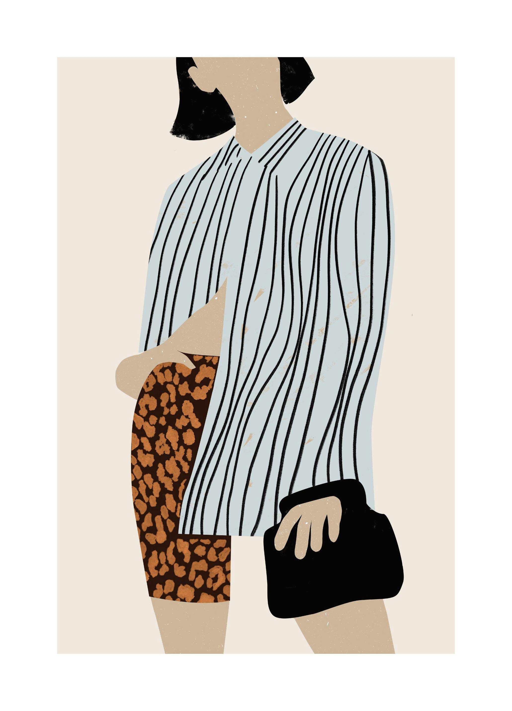 Prints - Fashion Pattern No2 Print (50x70 cm) - Art prints