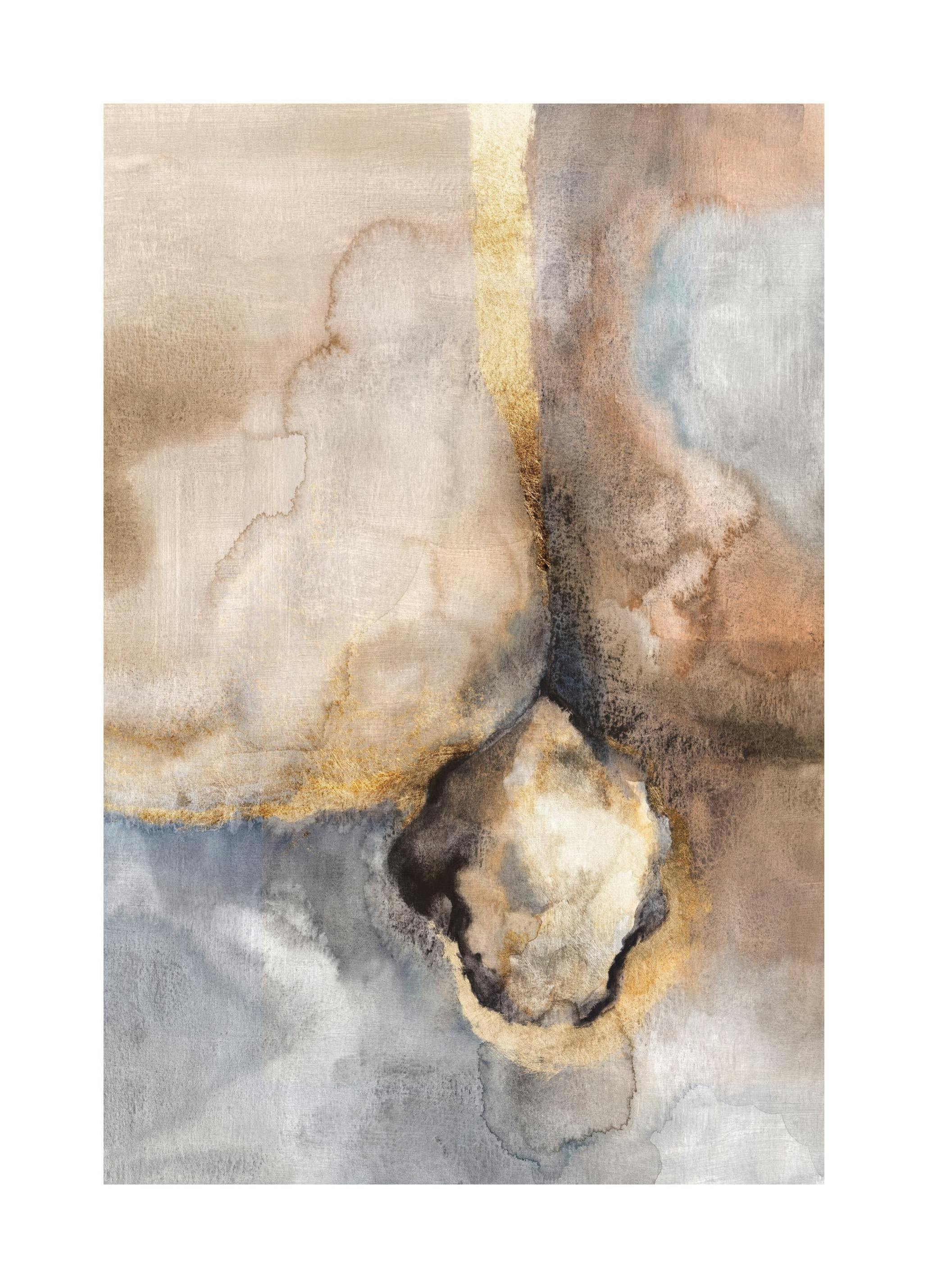 Golden Watercolor No2 Poster (30x40 cm)- Arte moderna