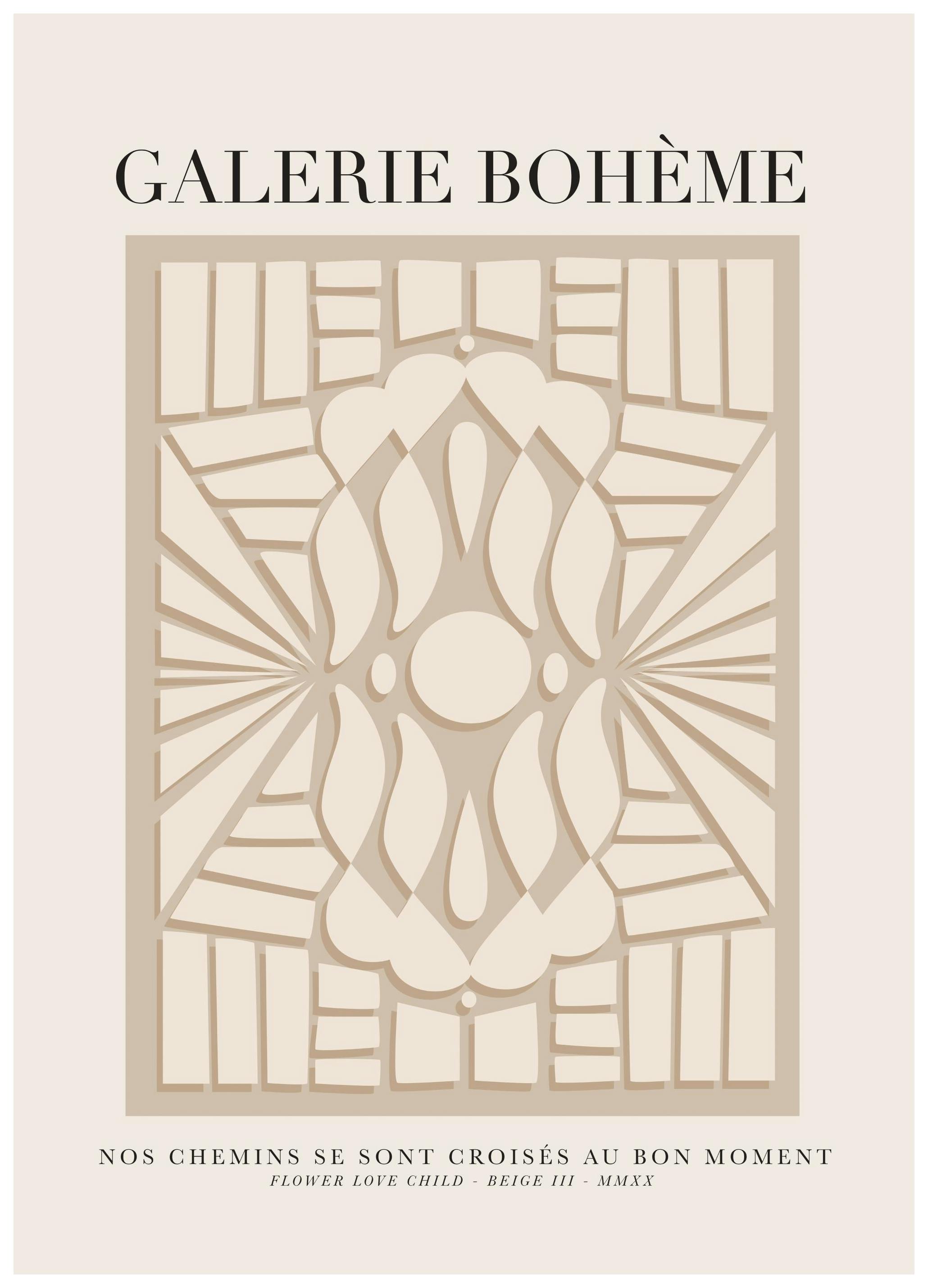 Galerie Bohème No3 Poster (50x70 cm)- Arte moderna