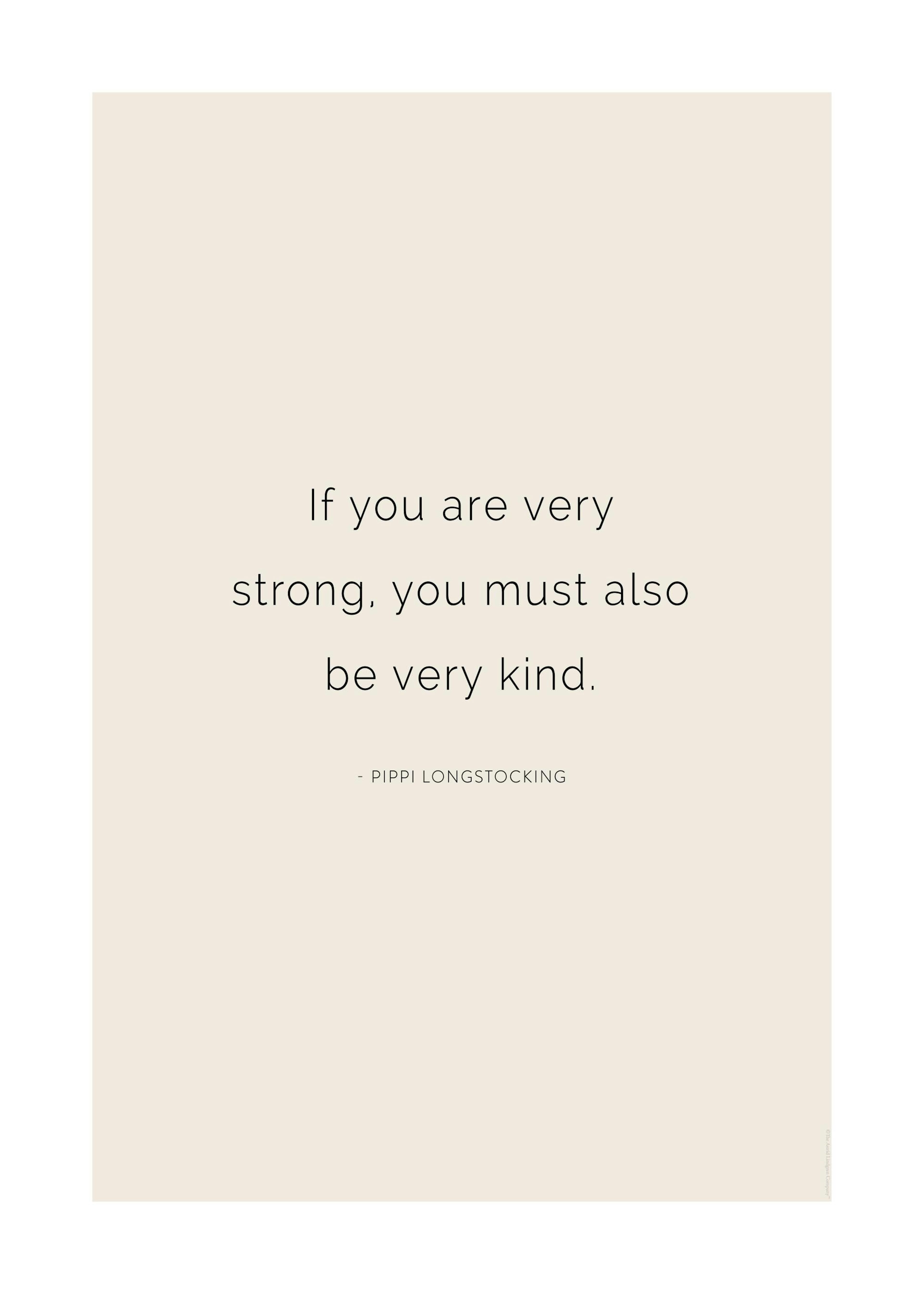 Pippi Longstocking Quote Print 0