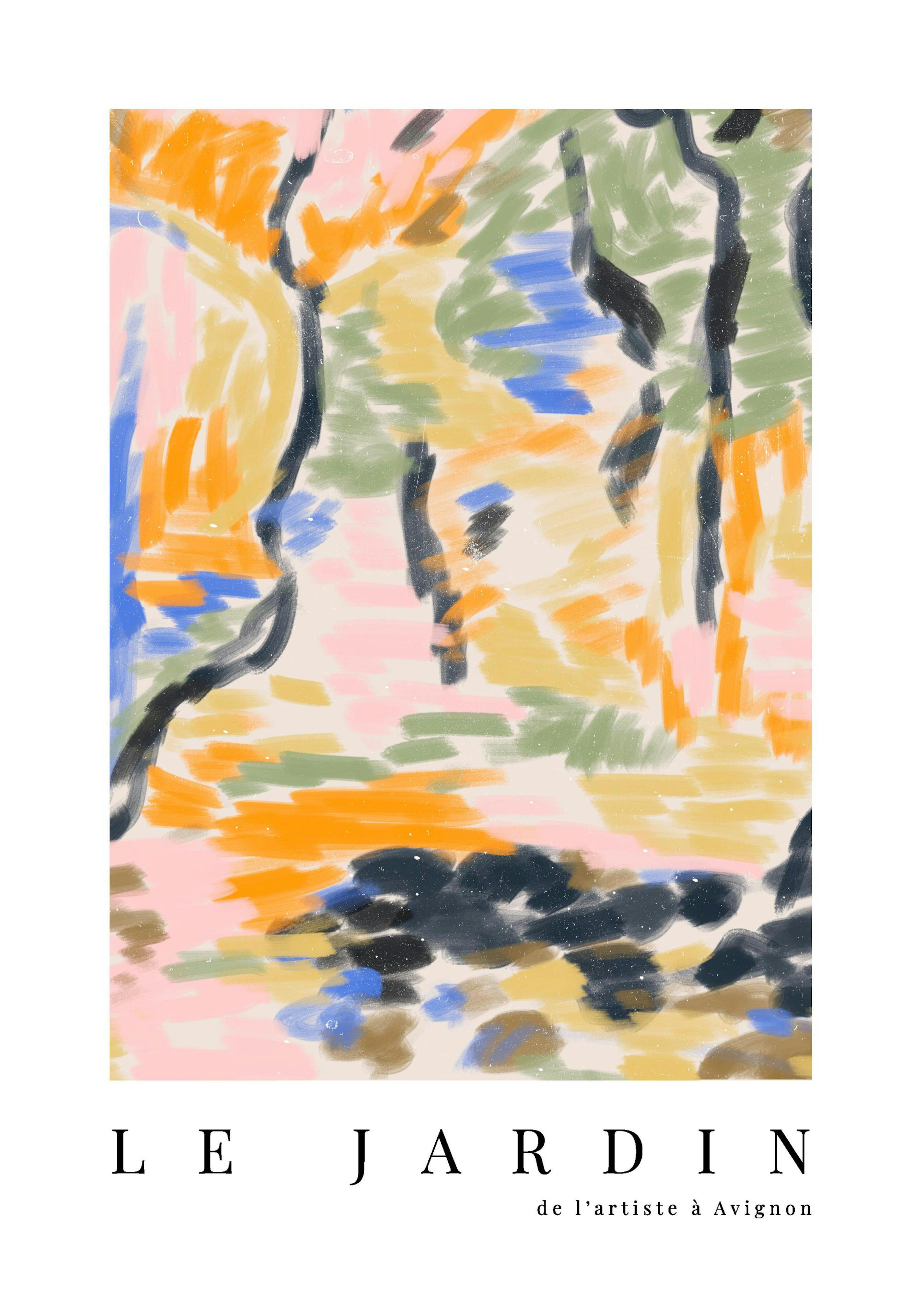 Le Jardin No1 Poster