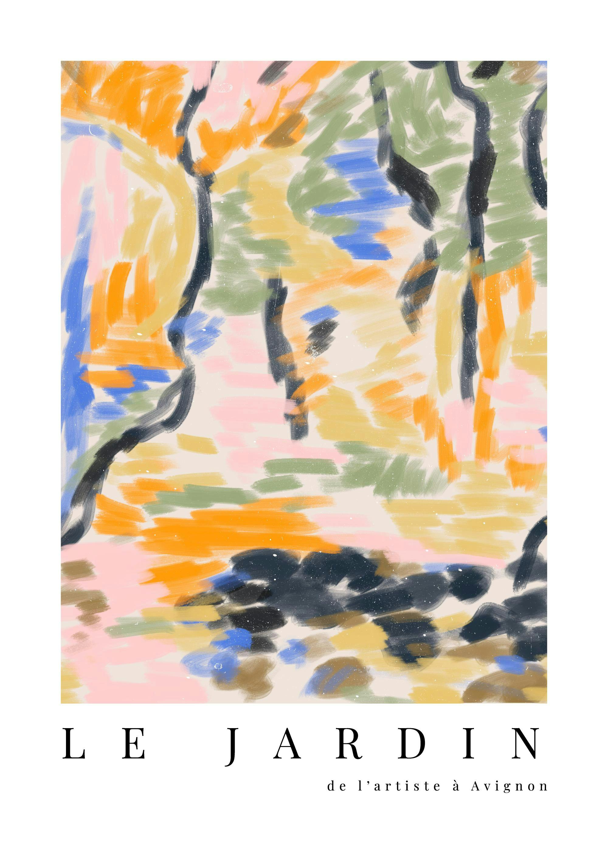 Le Jardin No1 Poster 0