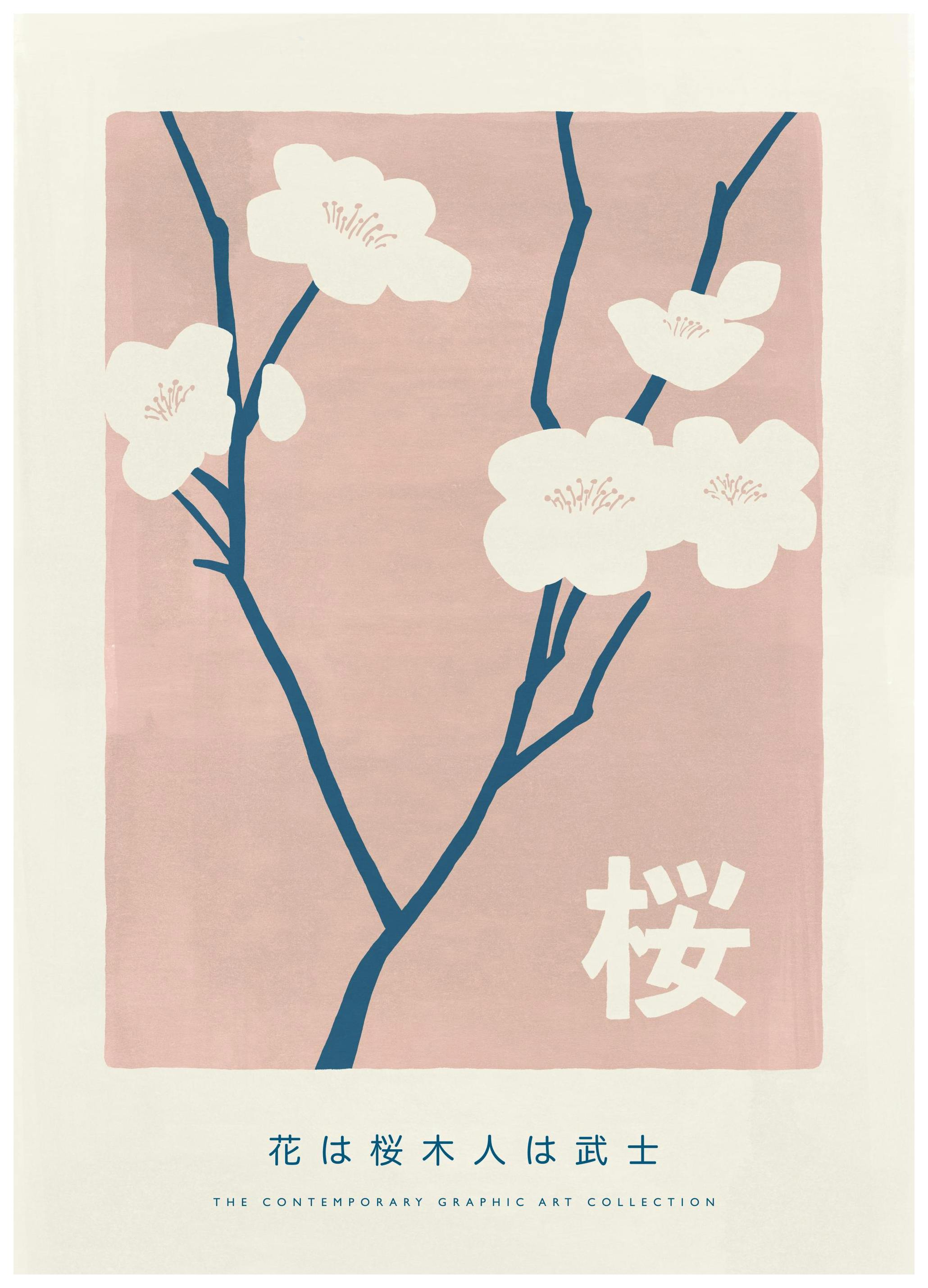 Sakura Plakat (30x40 cm) - Plakater > Botaniske plakater > Blomsterplakater