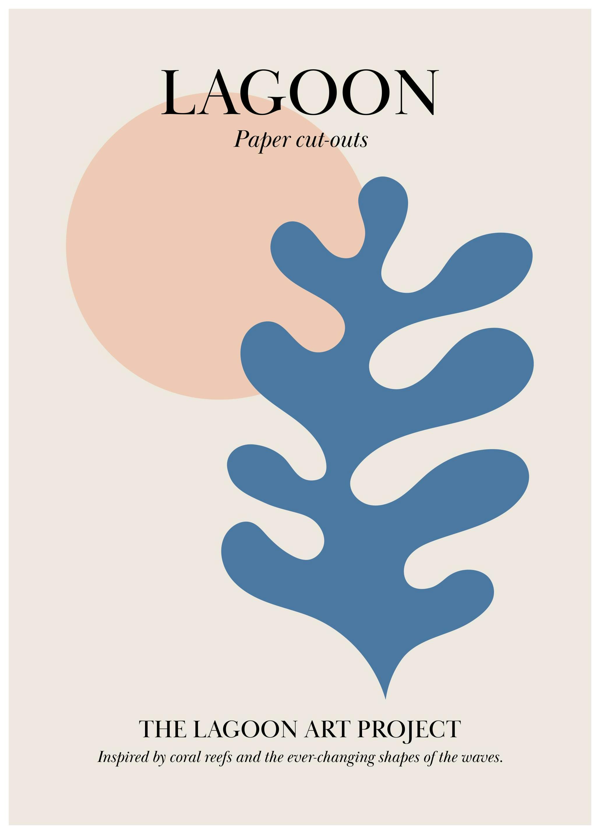 Lagoon No3 Poster (50x70 cm)