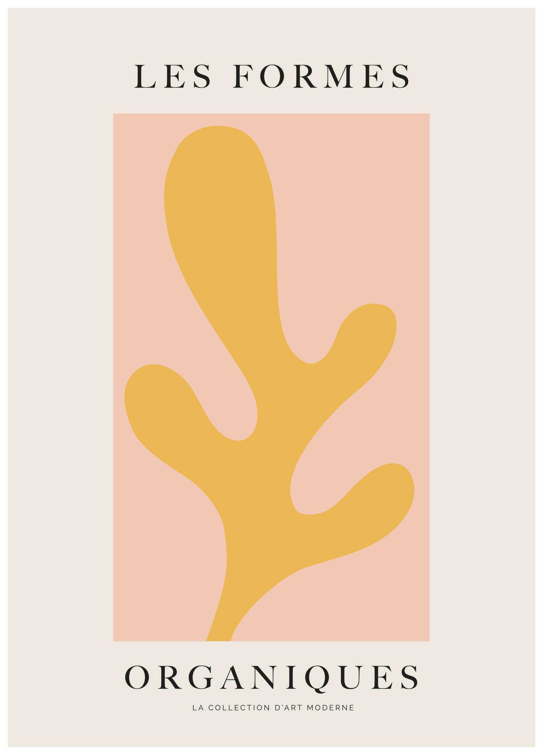 Prints - Les Formes Organiques Print (21x30 cm) - Abstract art prints
