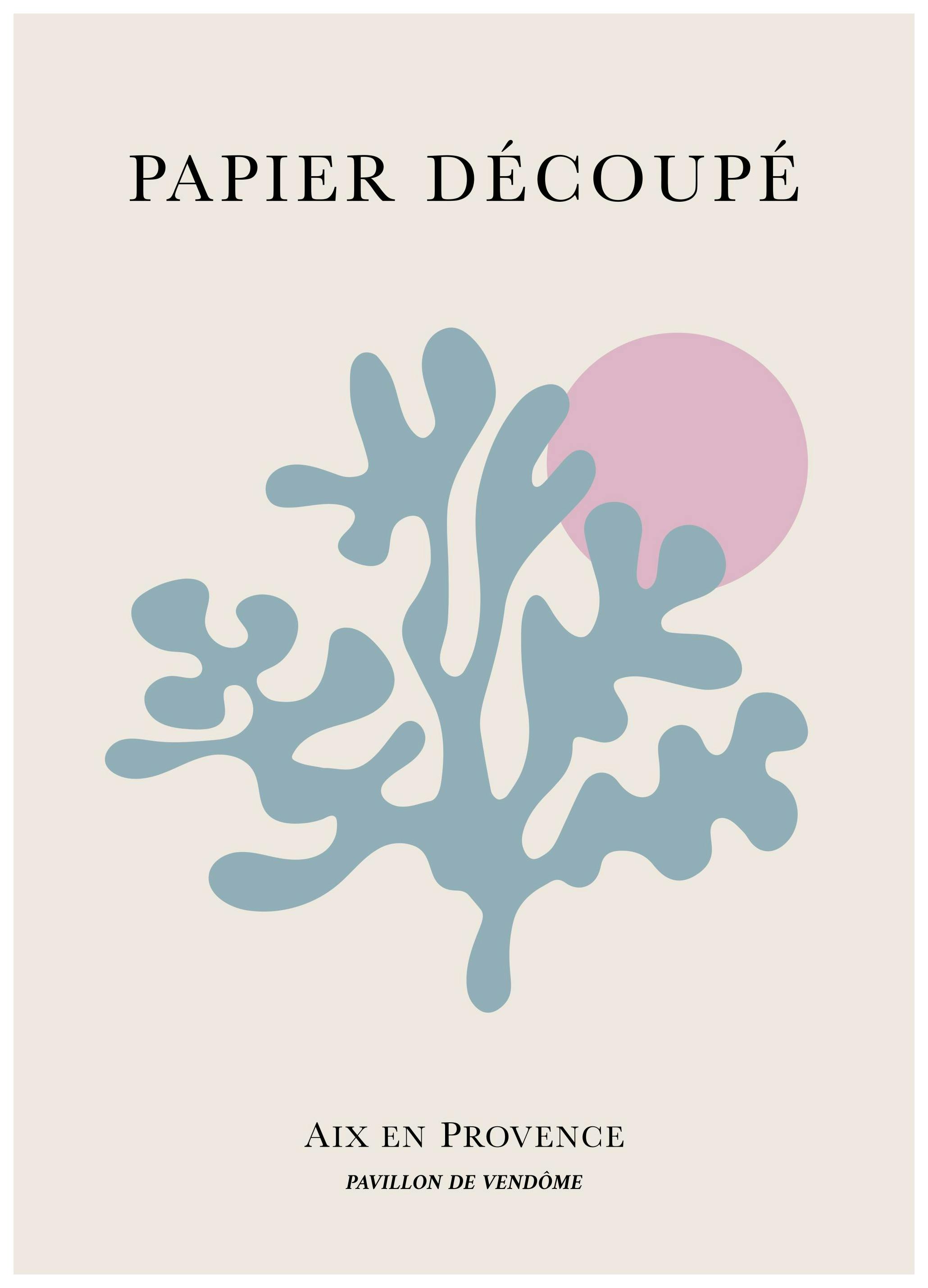 Prints - Papier Decoupe No2 Print (30x40 cm) - Abstract art prints