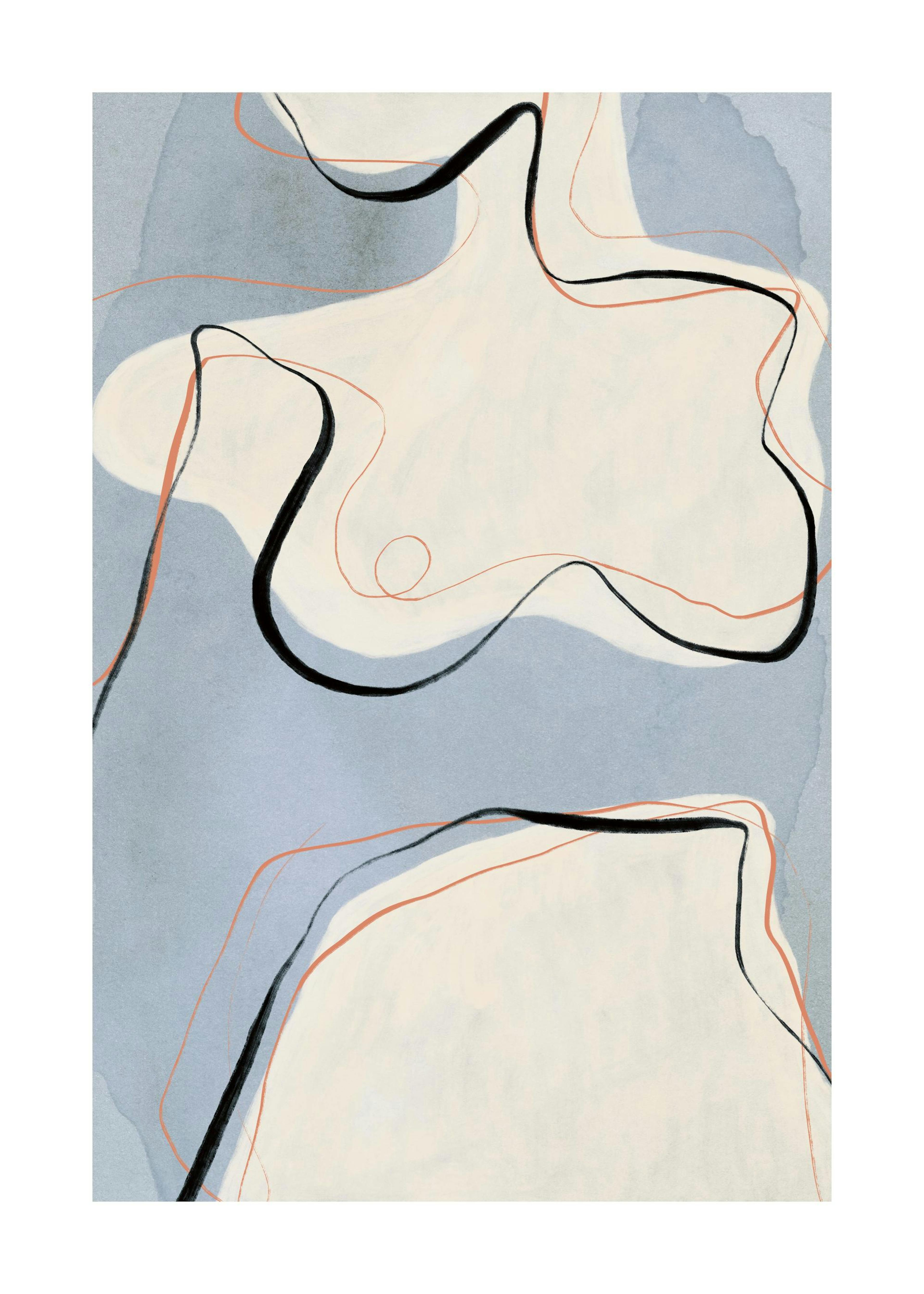 Abstract Torso Plagát 0