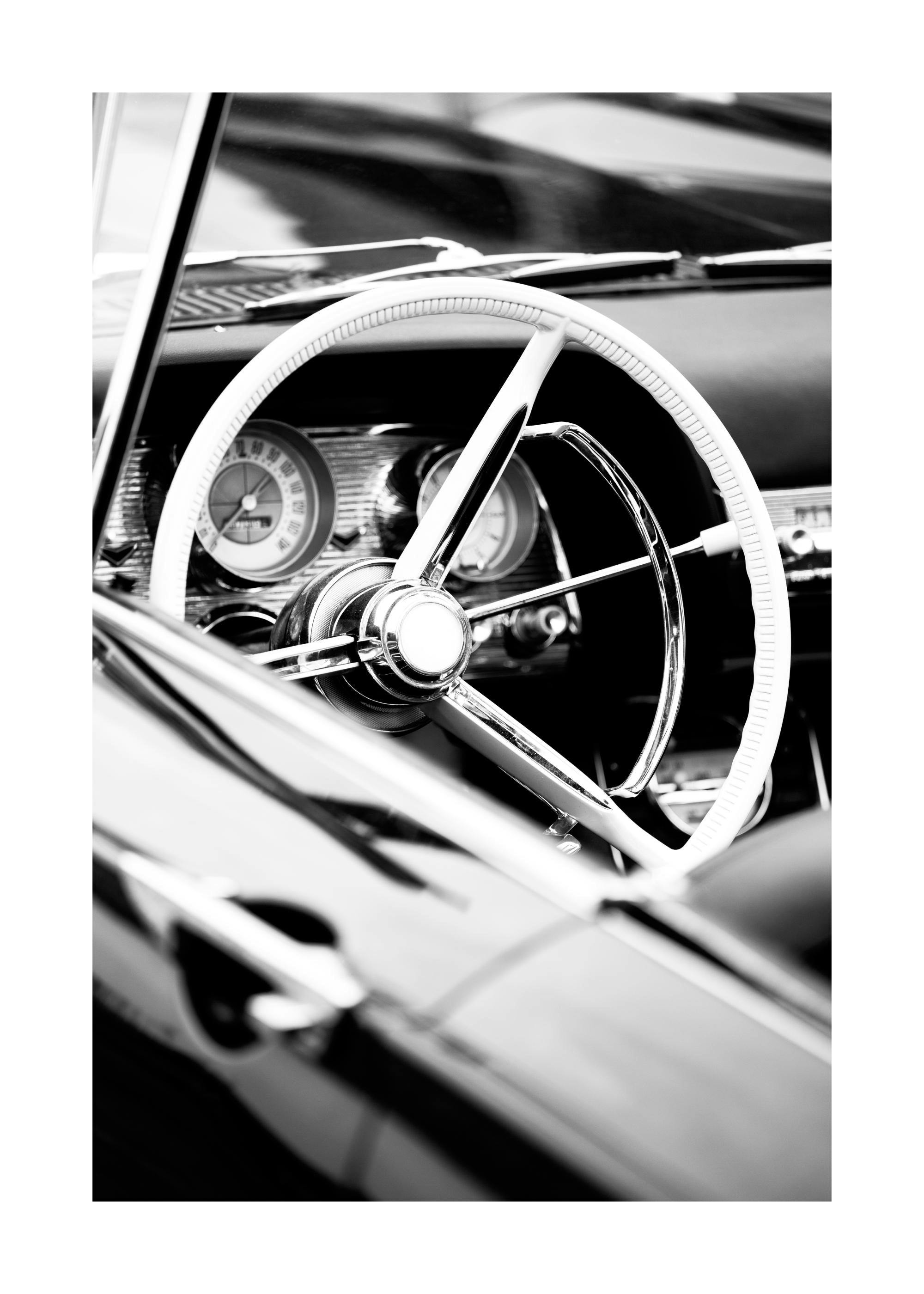 Vintage Cabriolet Car Poster 0
