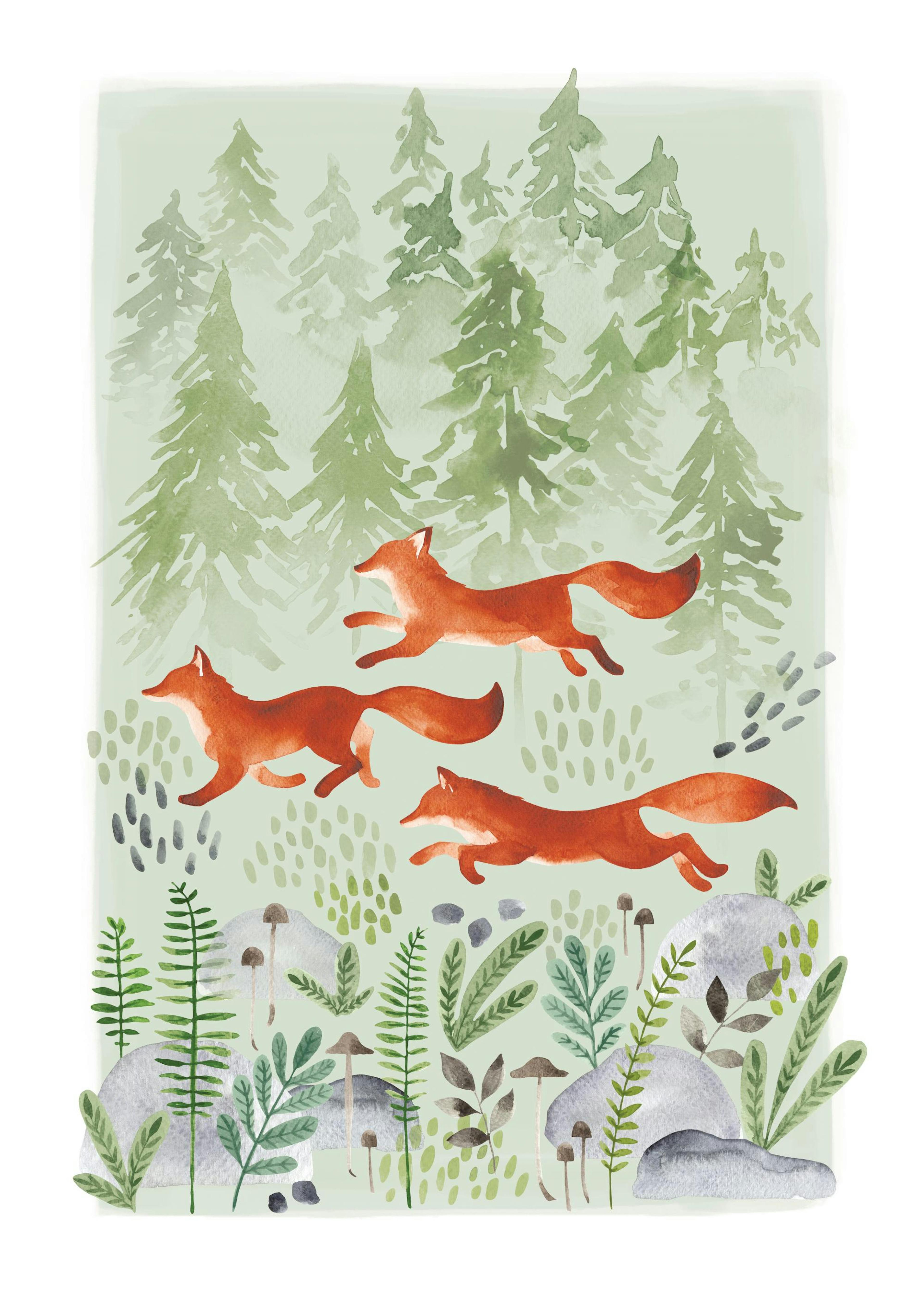 Leash Of Foxes Juliste 0