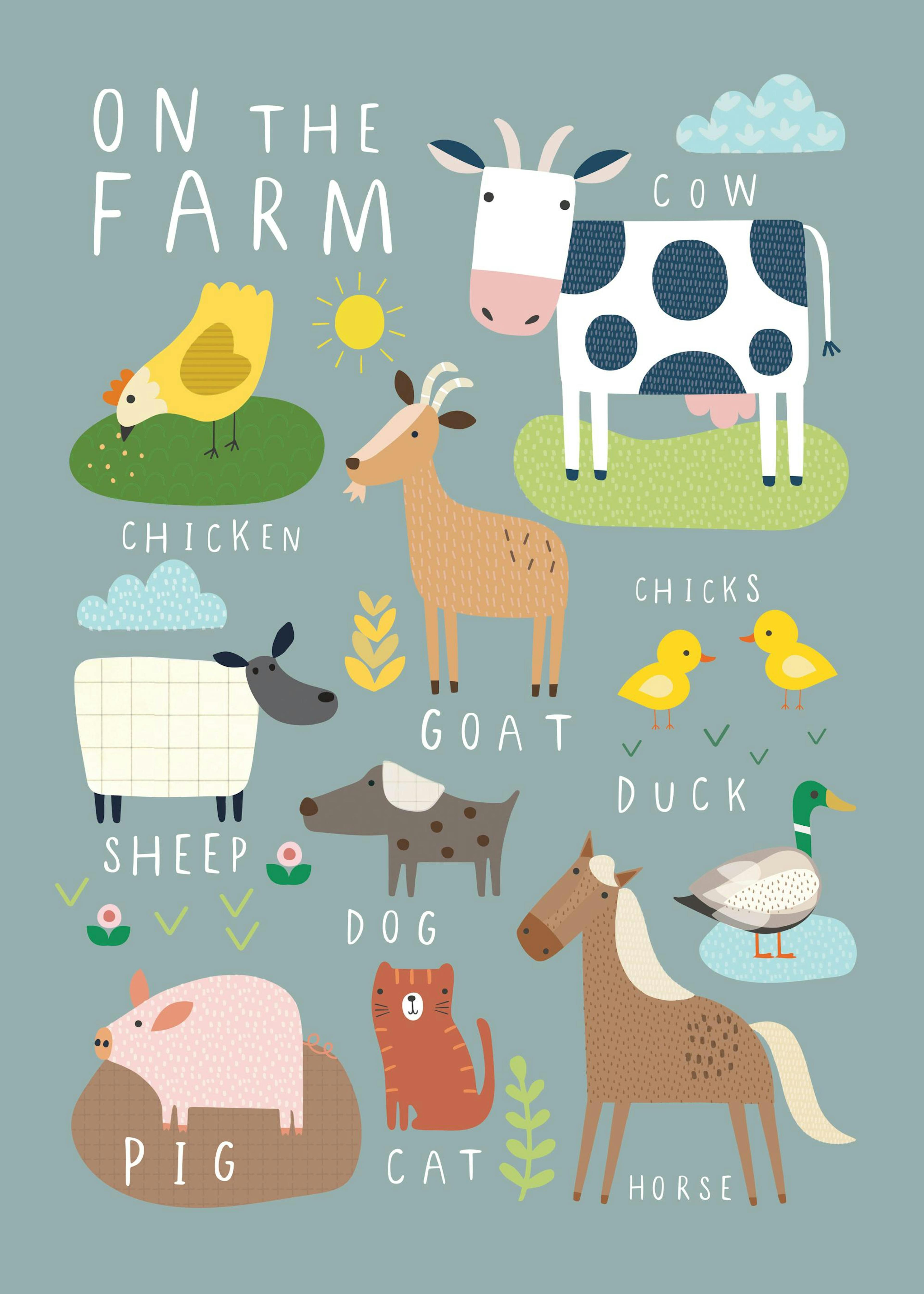 On The Farm Poster 0
