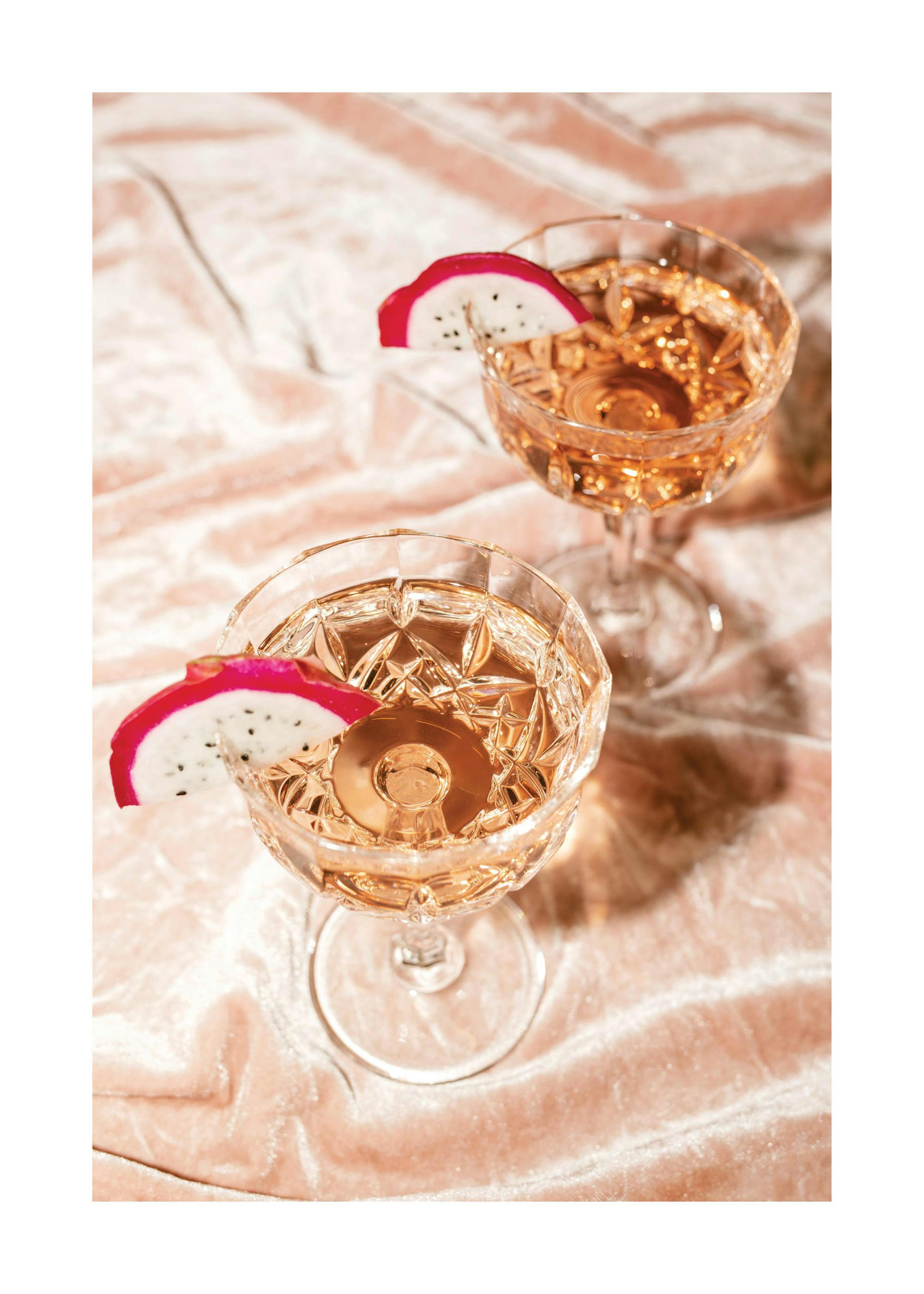 Rosé Champagne Cocktails Print 0