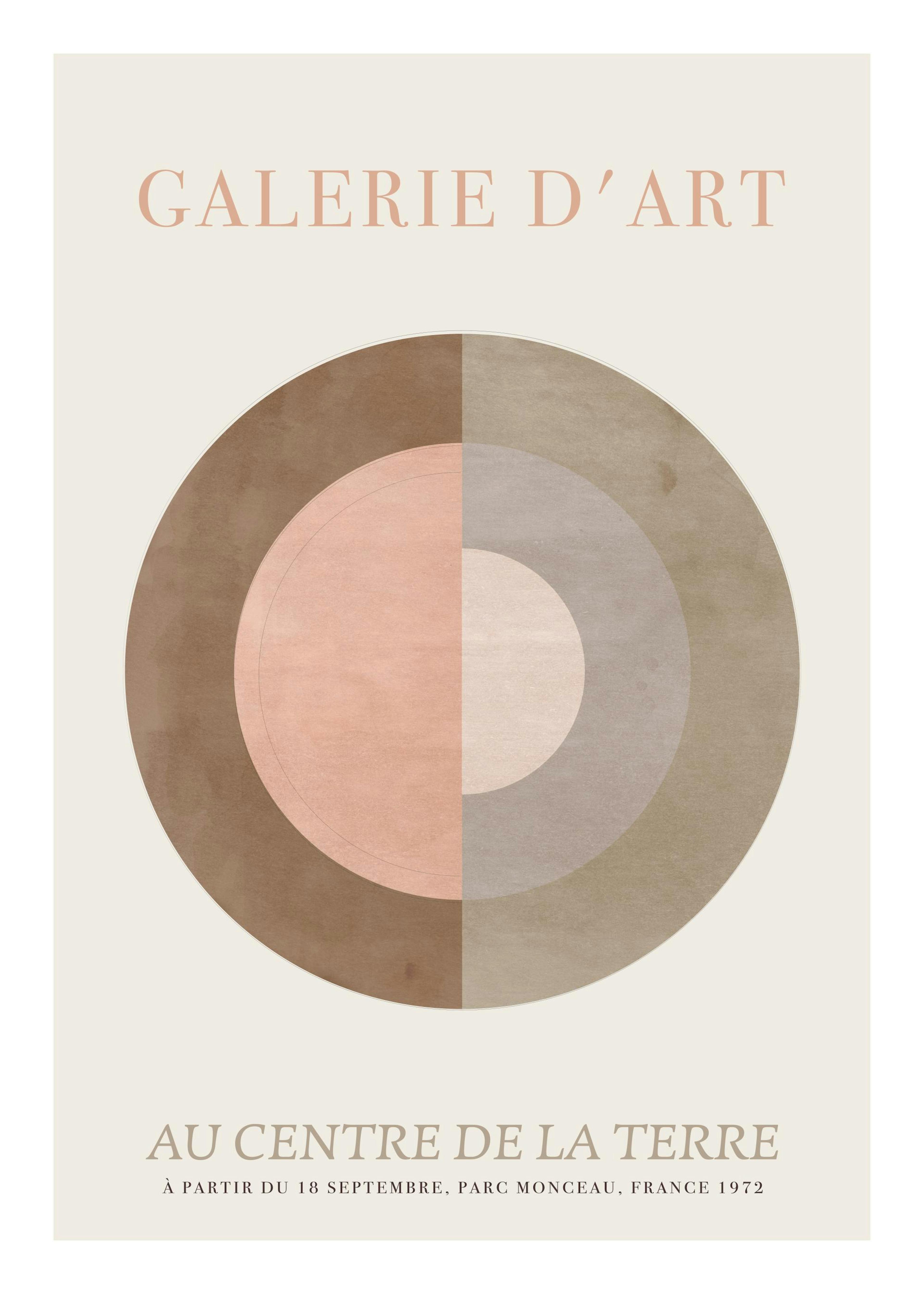 Au Centre De La Terre Print 0