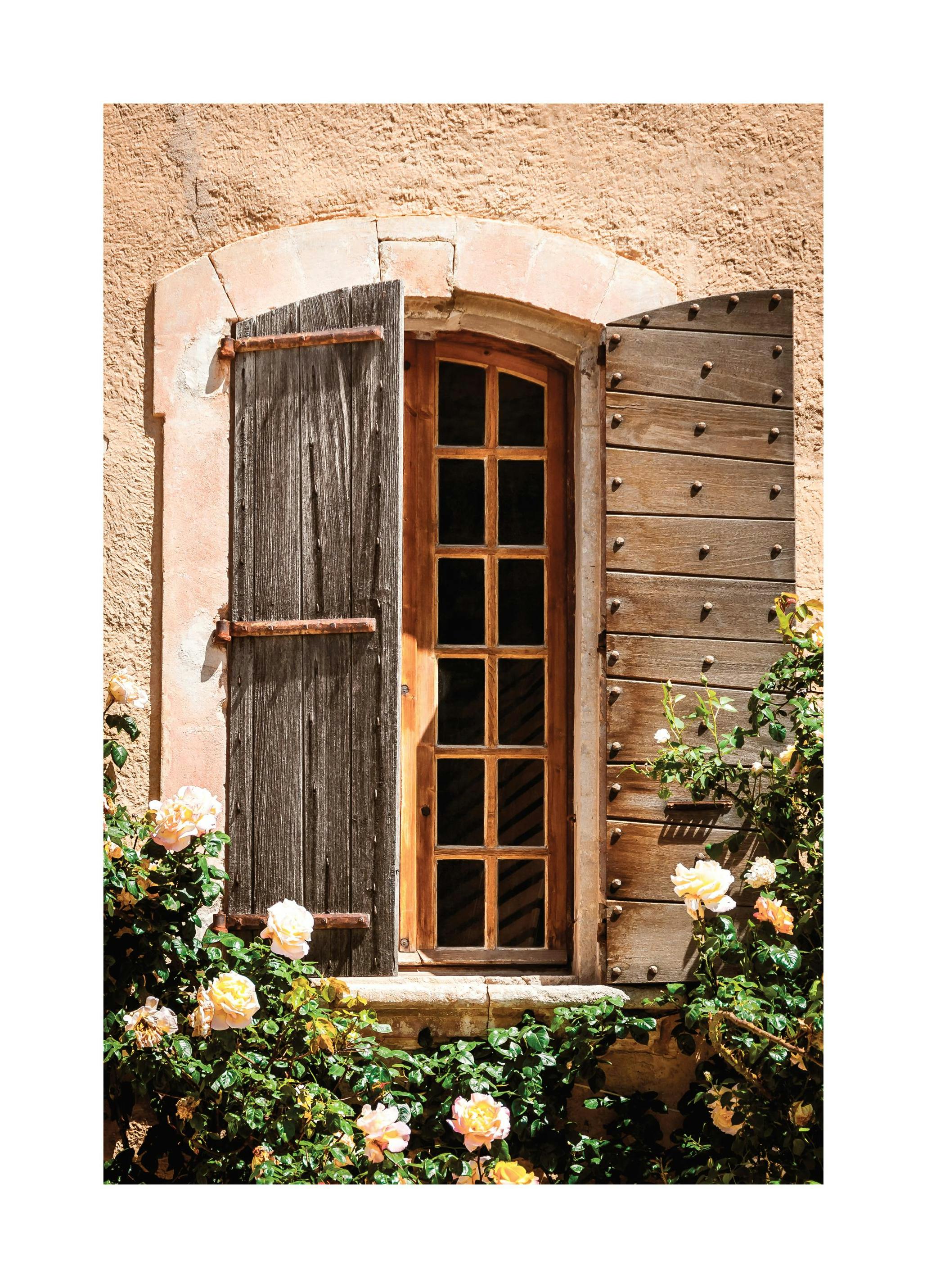 Window in Provence Poster (50x70 cm) -  Fotografien