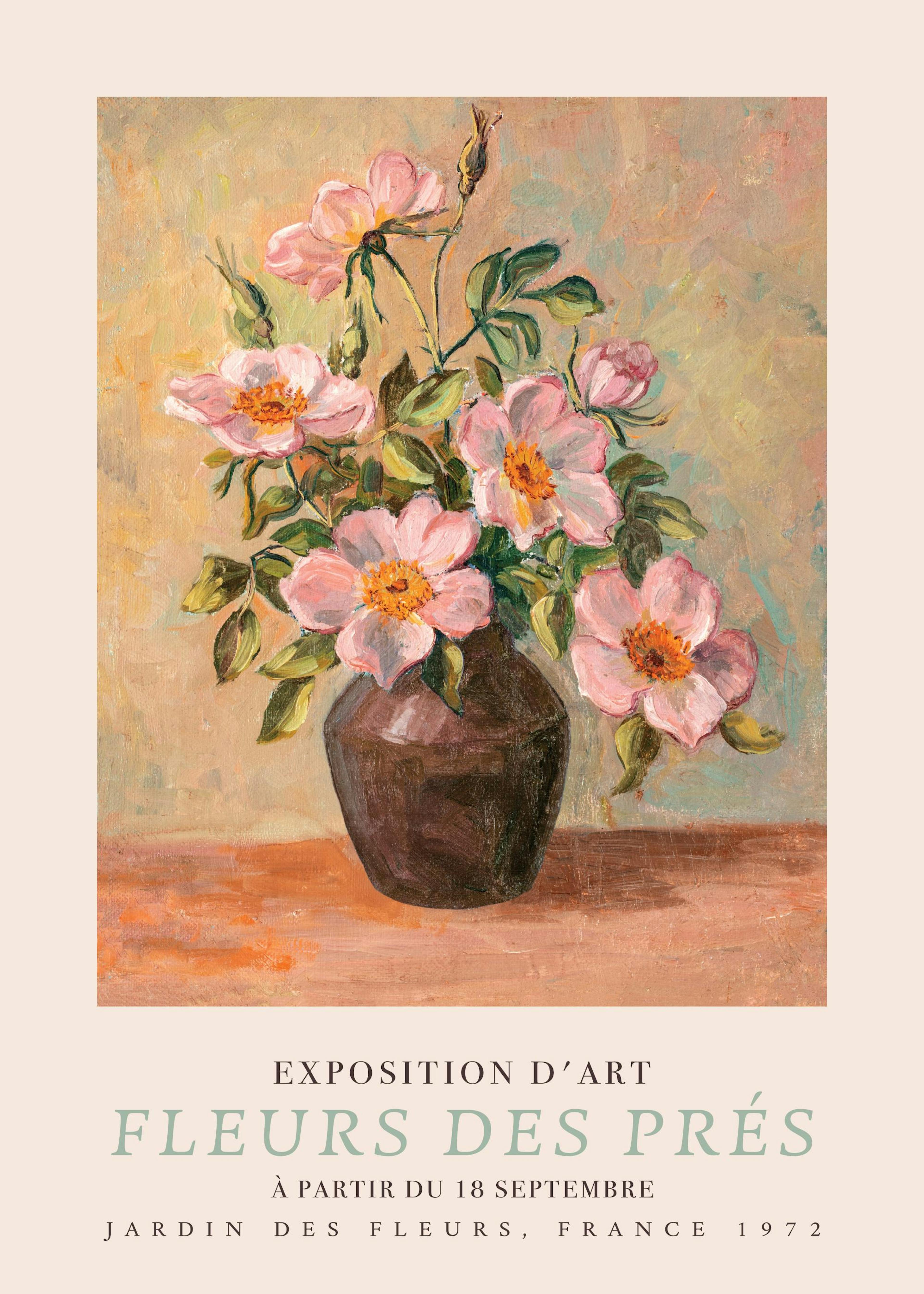Fleurs des prés Plakat 0