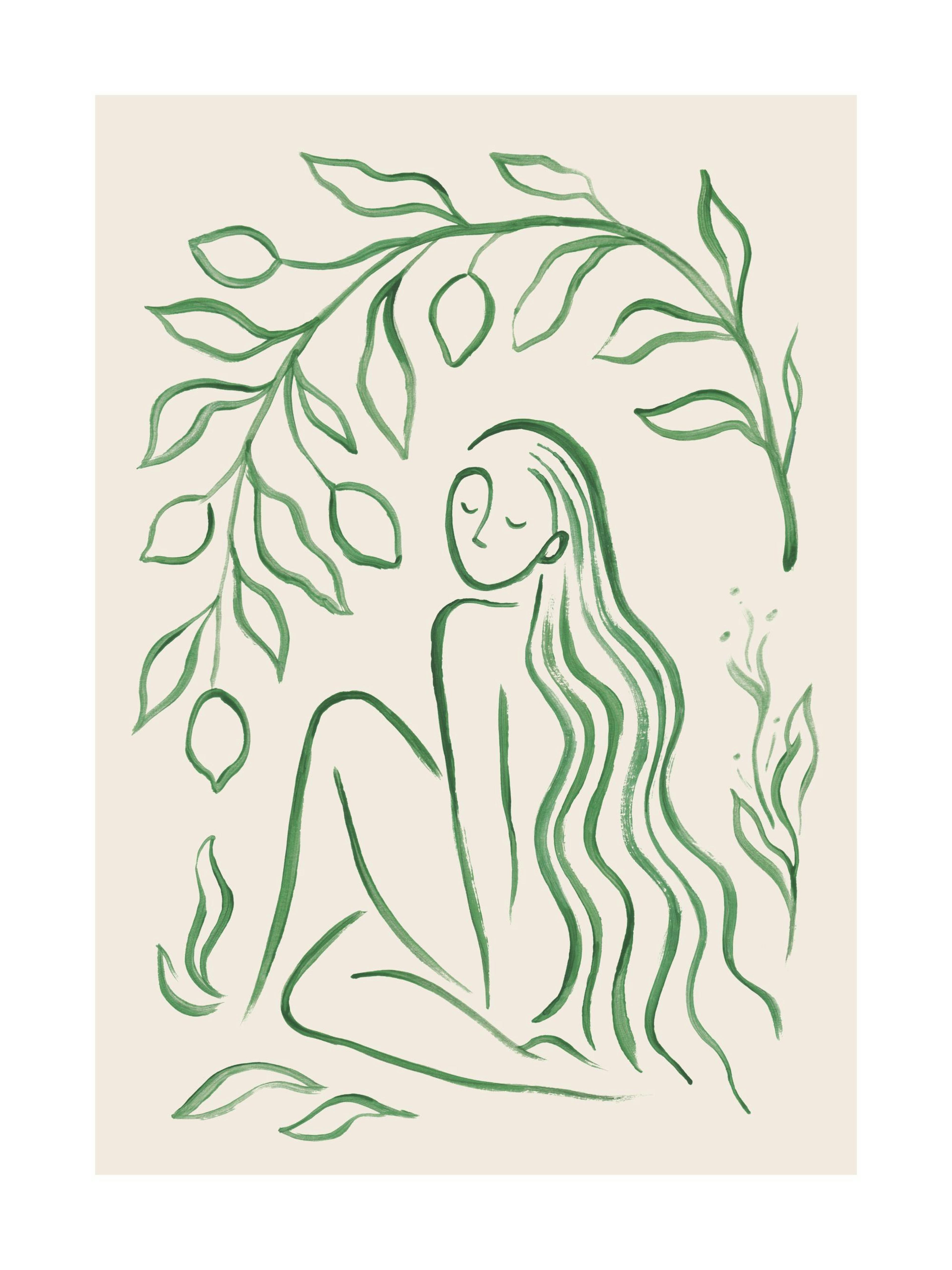Into the Green No1 Print