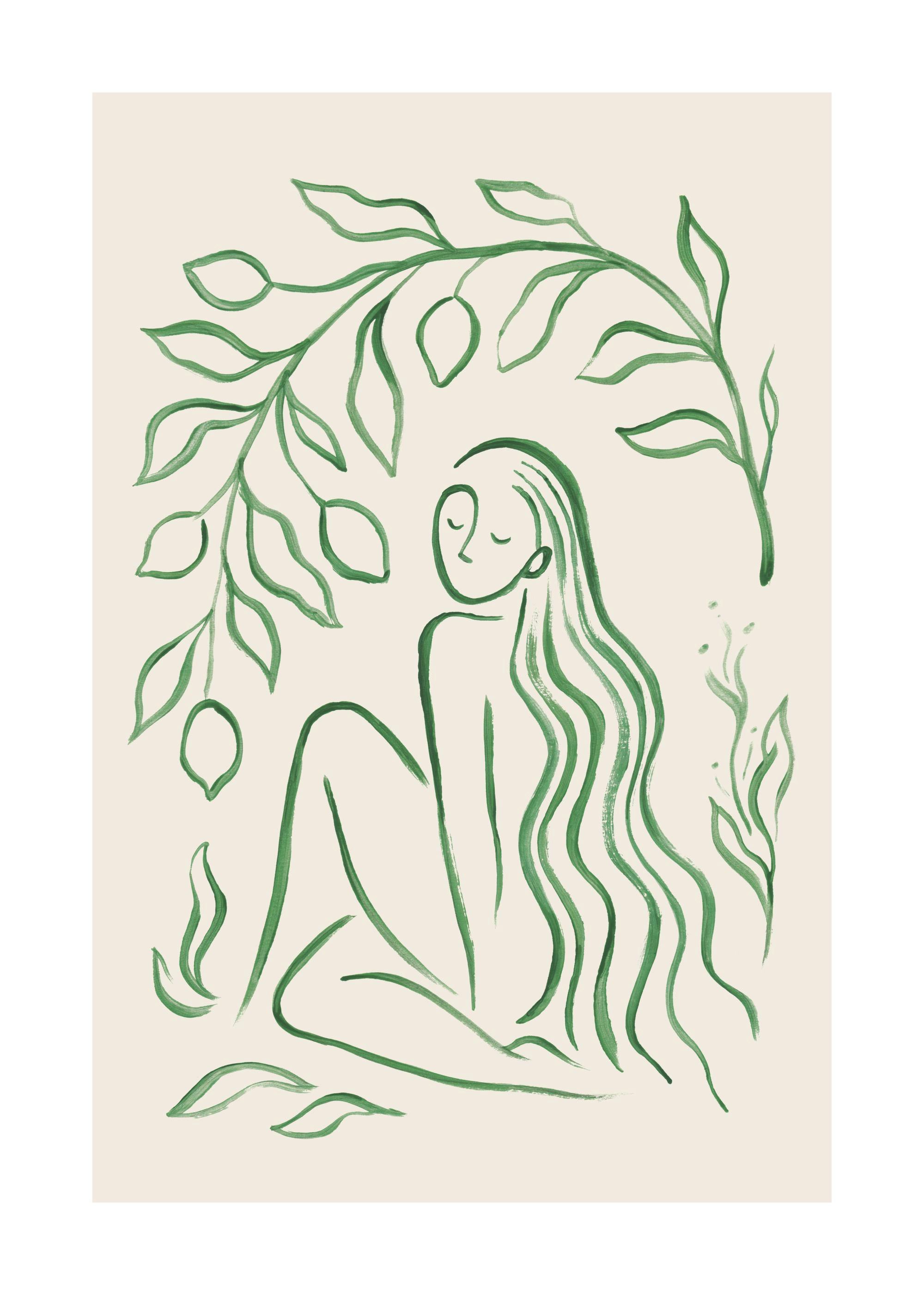 Into the Green No1 Print 0