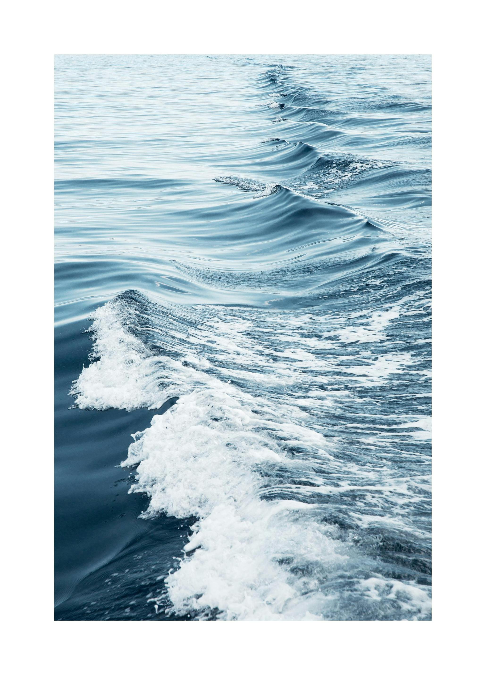 Prints - Waves of the Sea Print (50x70 cm) - Nature prints