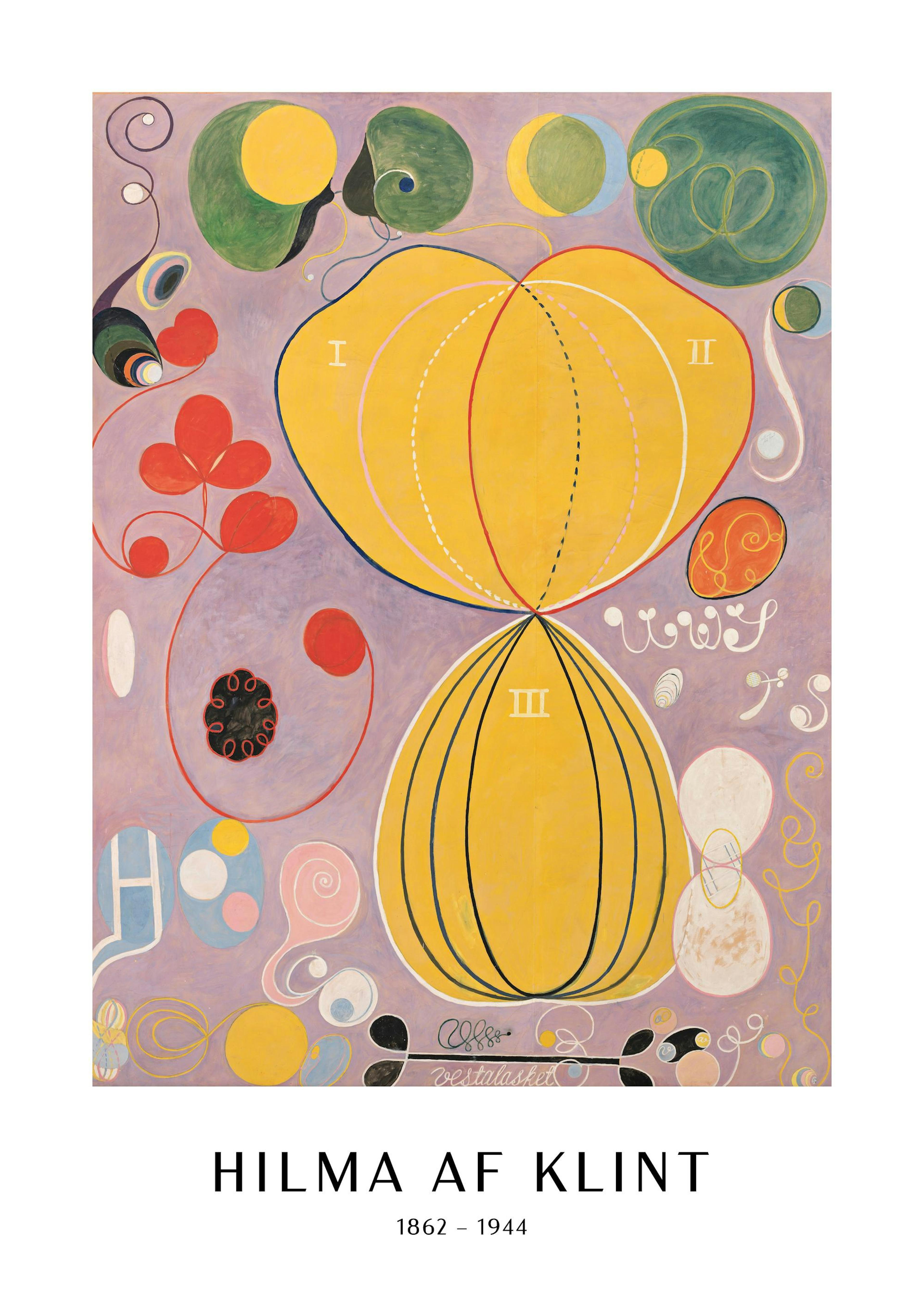 Print - Hilma af Klint - The Ten Largest, Adulthood, No. 7 0