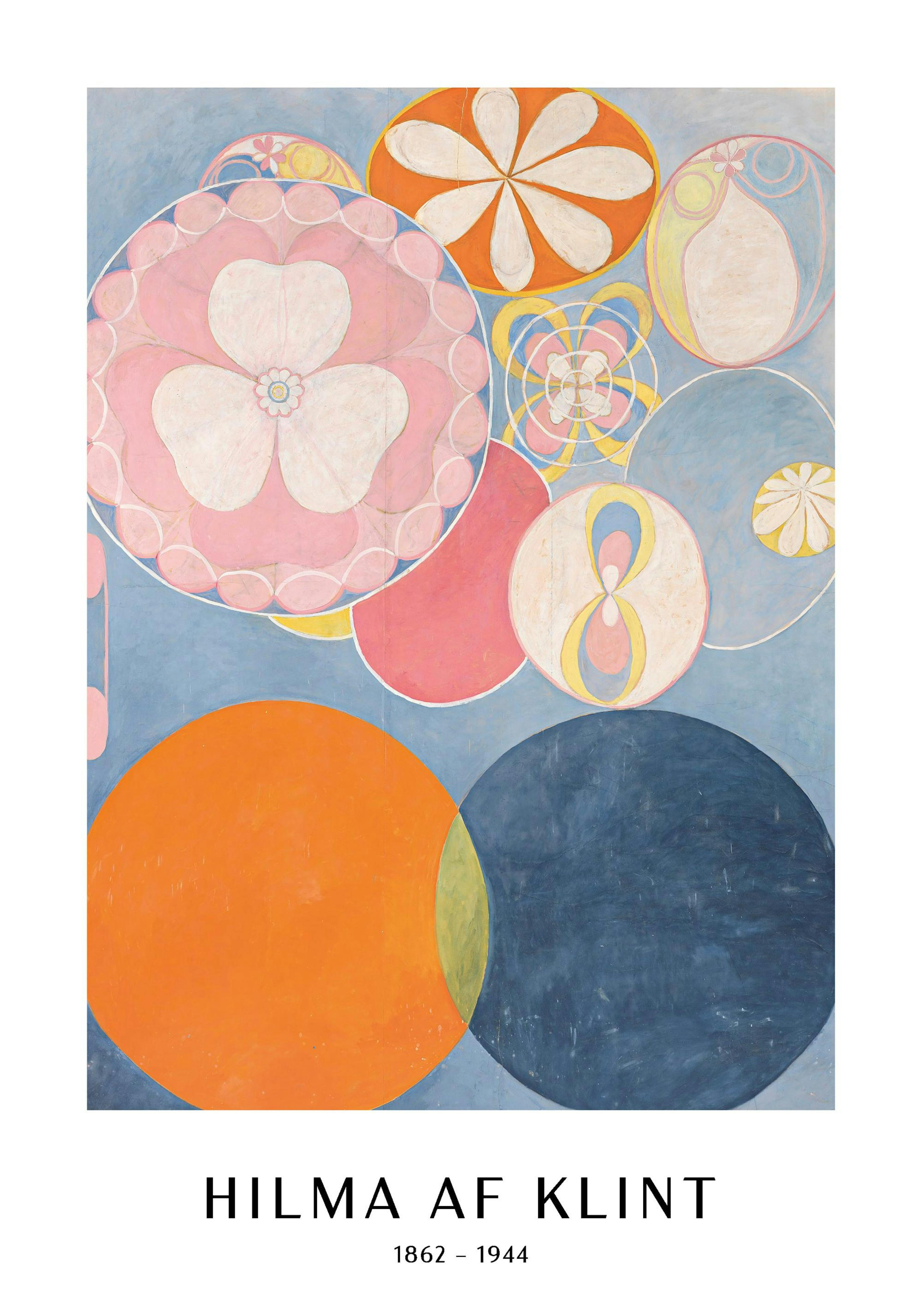 Plakat - Hilma af Klint - The Ten Largest, Childhood, No. 2