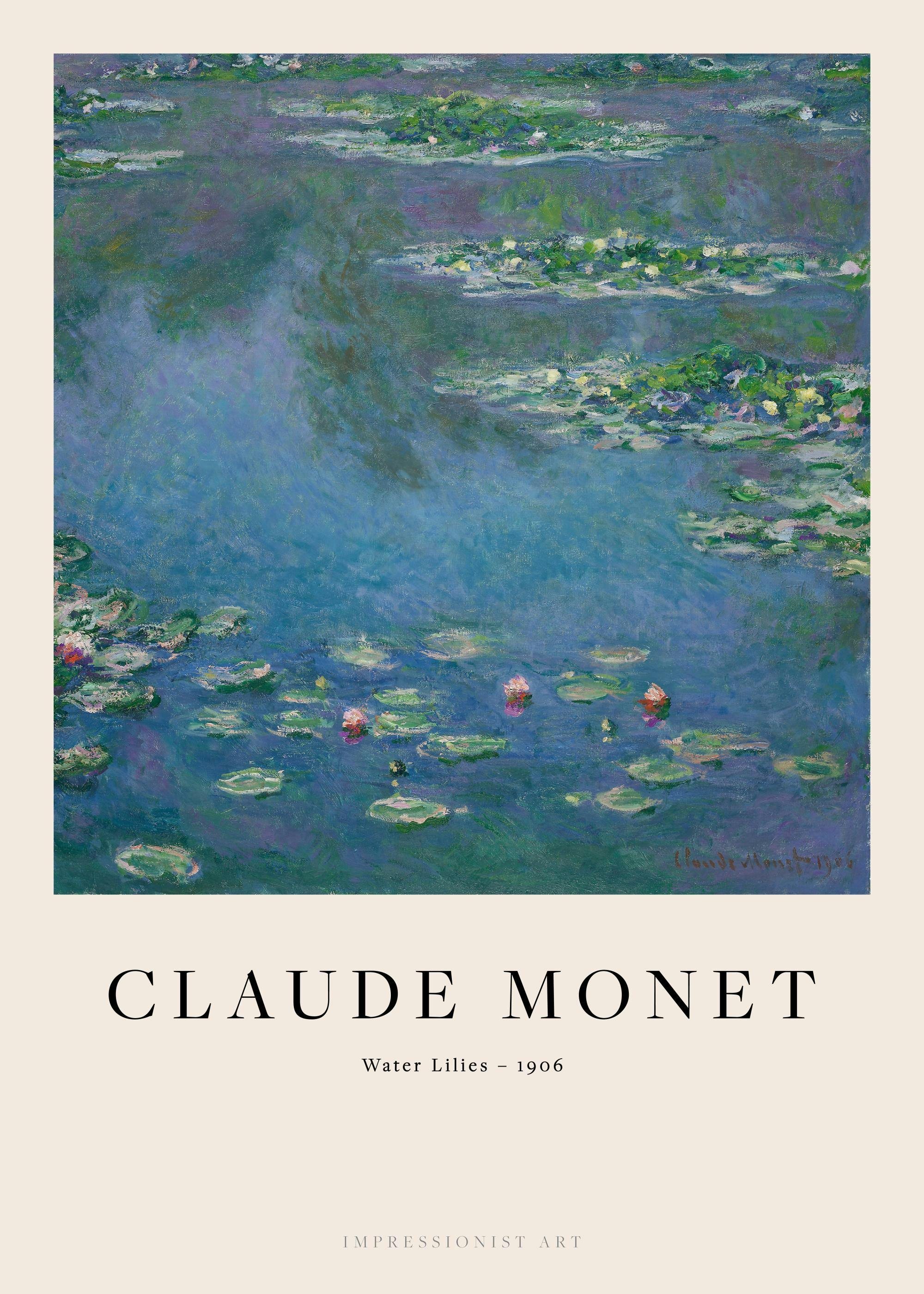 Monet - Water Lilies Print 0