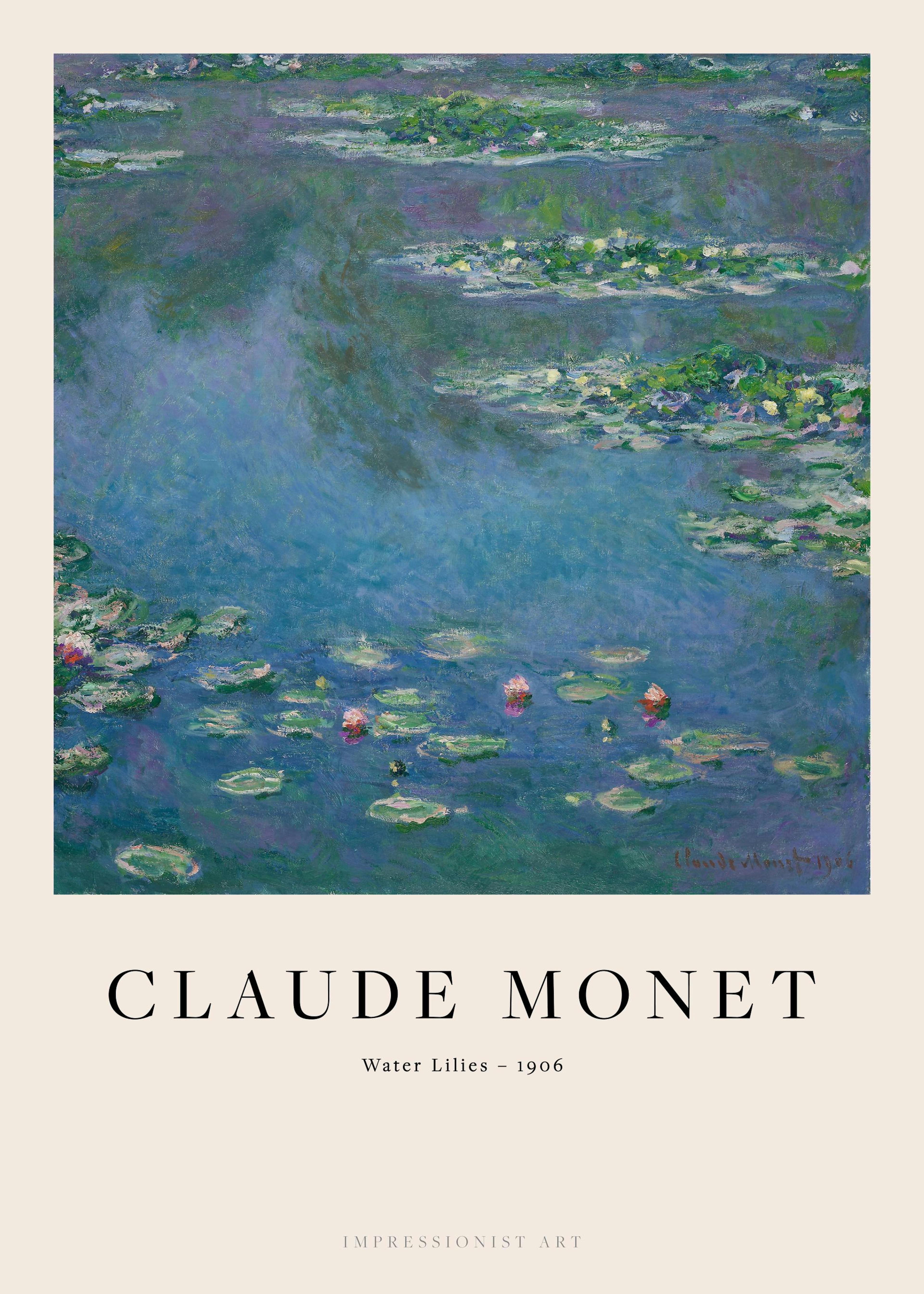 Monet - Water Lilies Poster 0