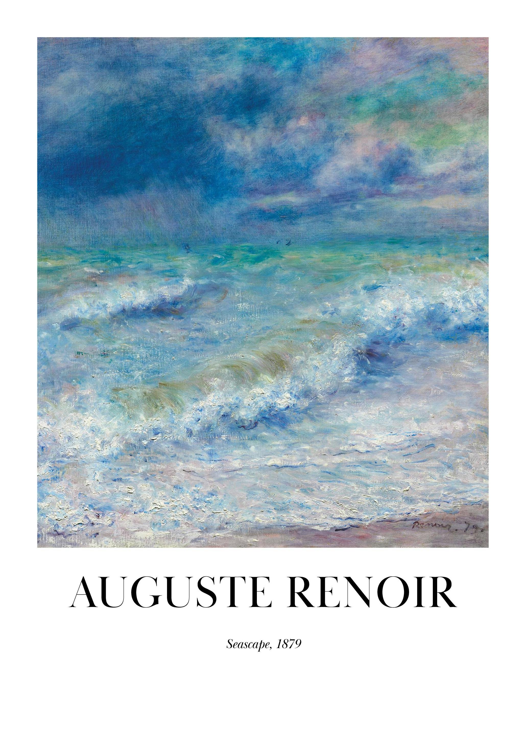 Renoir - Seascape Poster (30x40 cm)