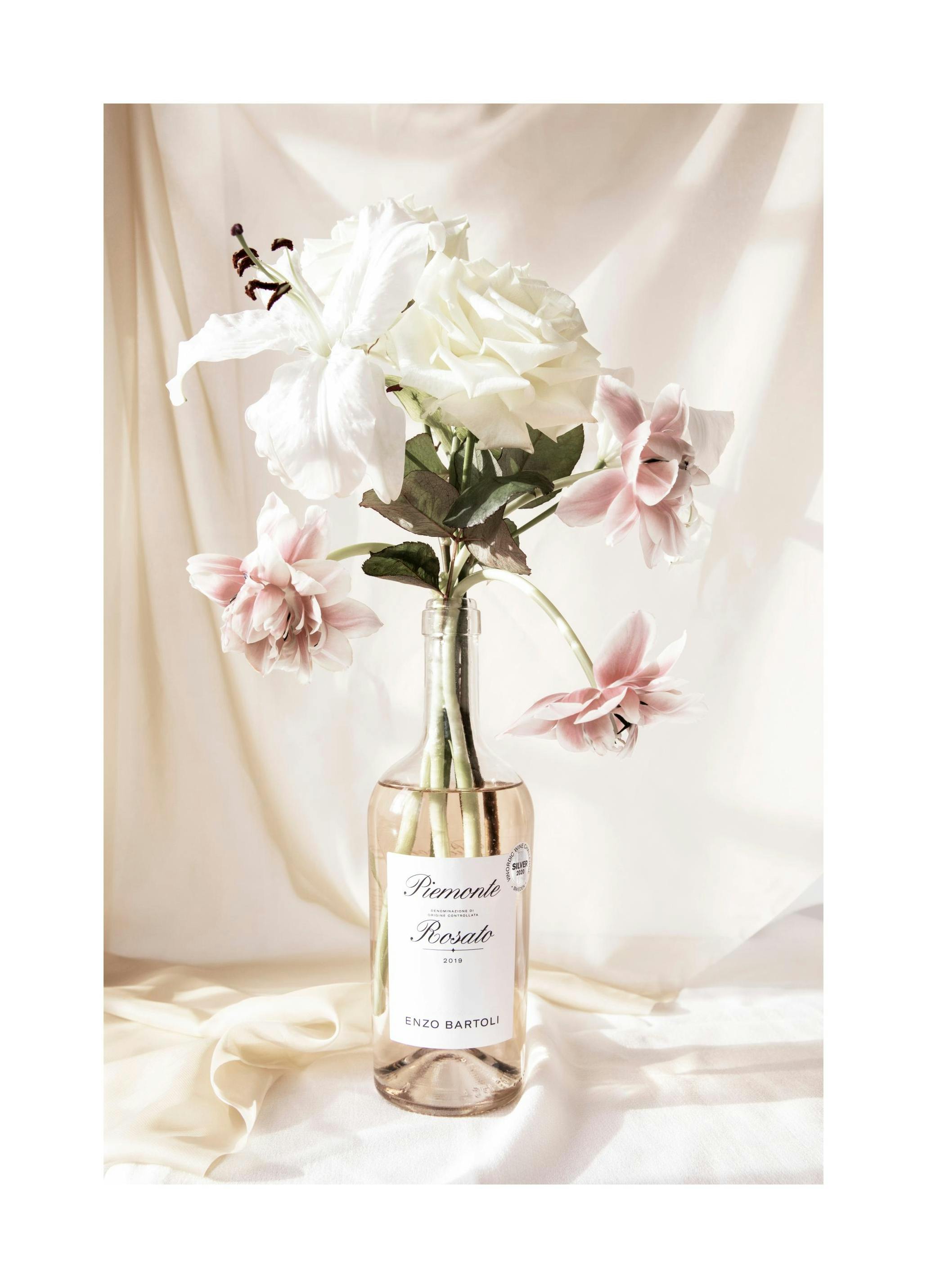 Rosé Flowers Poster (30x40 cm)- Arte fotográfica