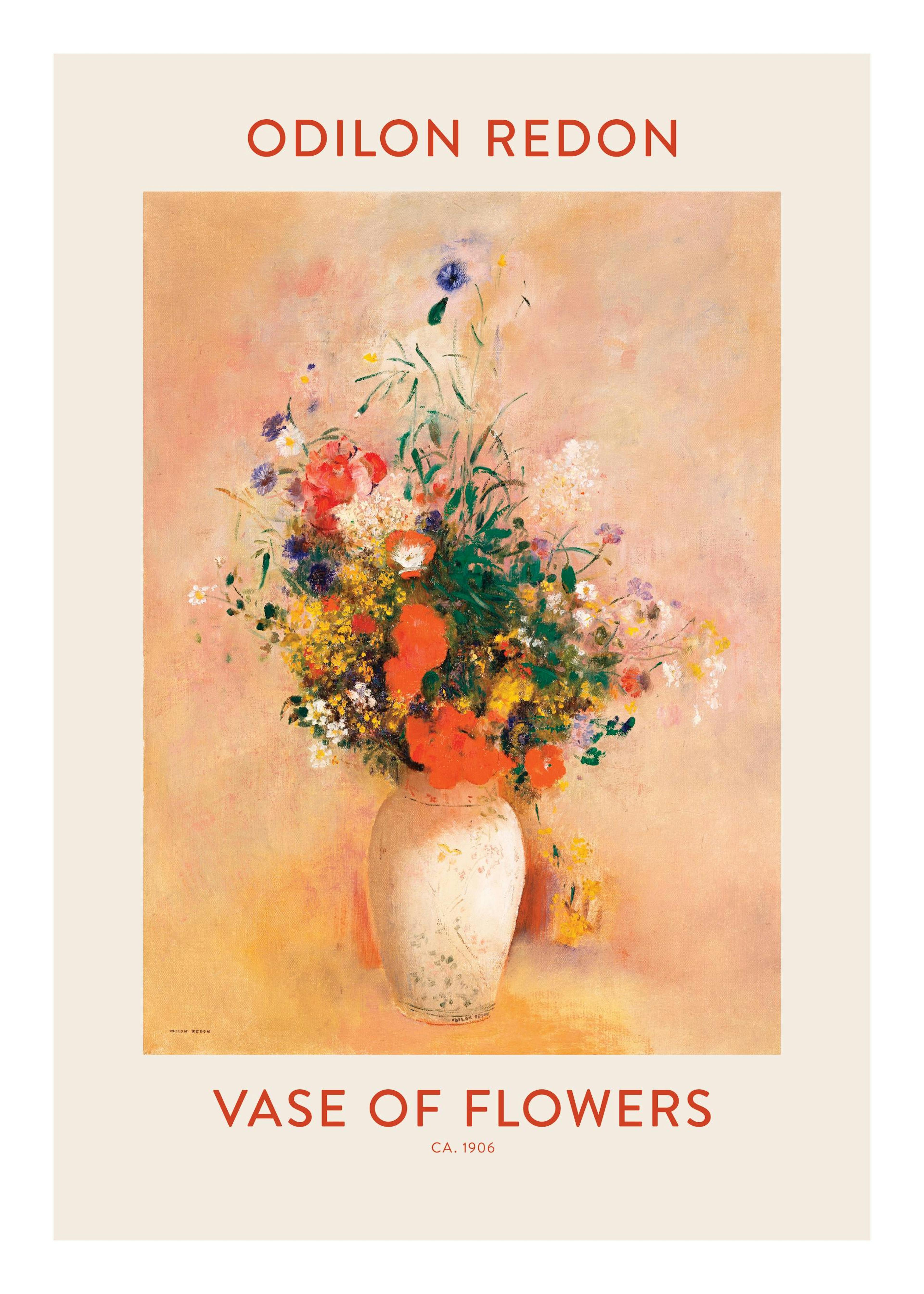 Odilon Redon - Vase of Flowers Print 0