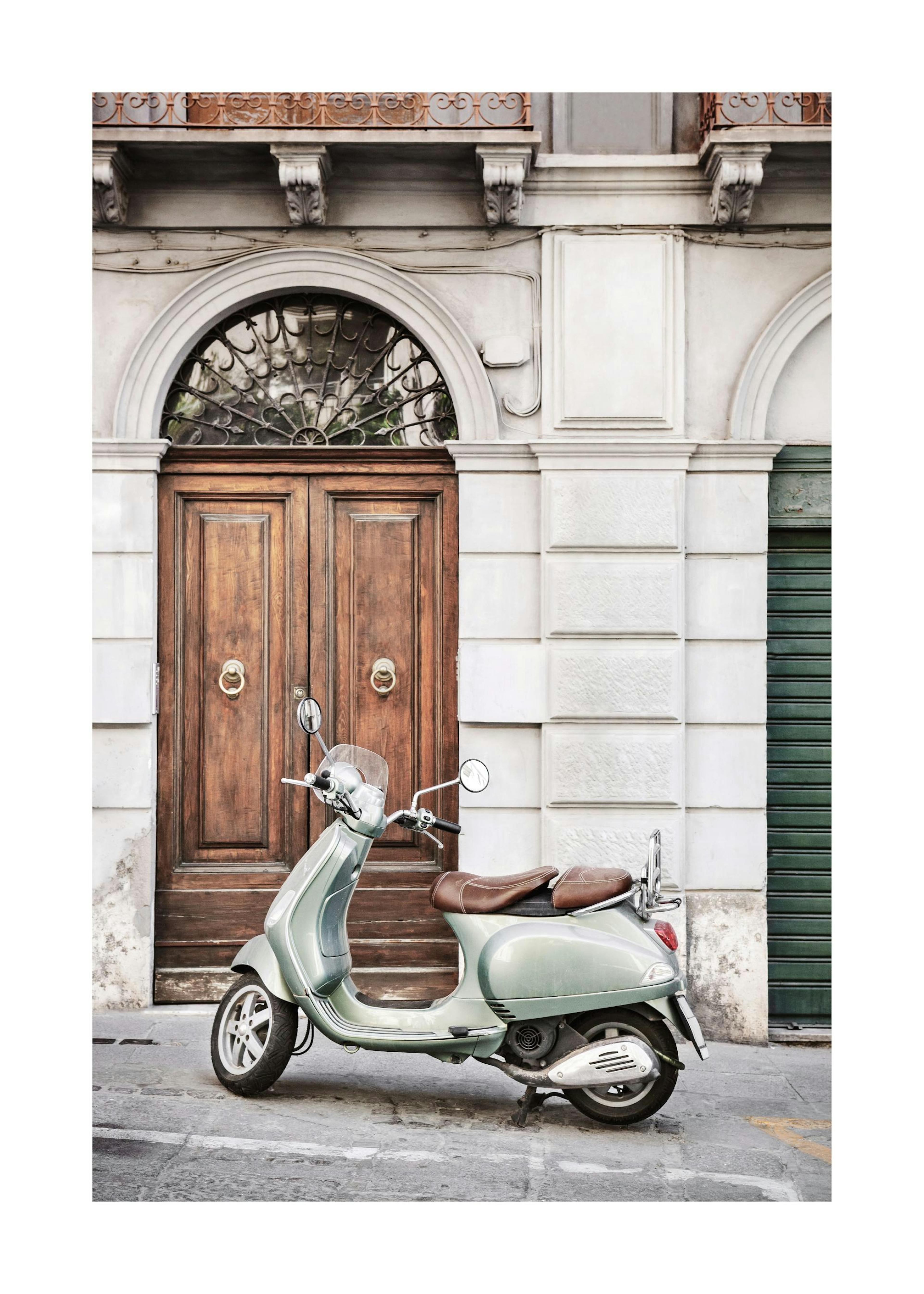 Scooter in Italy Plagát 0