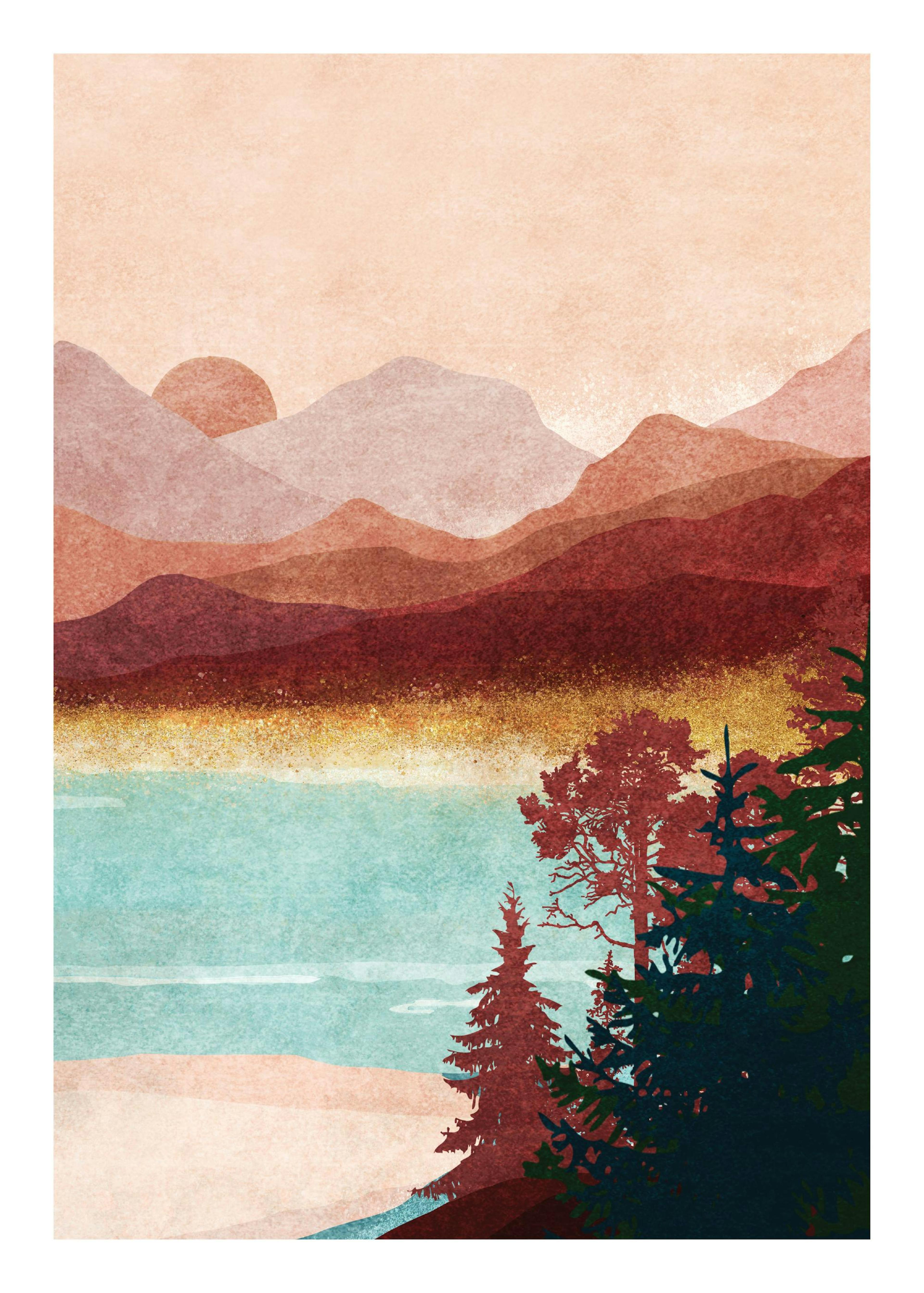 Lake Right Plakat 0