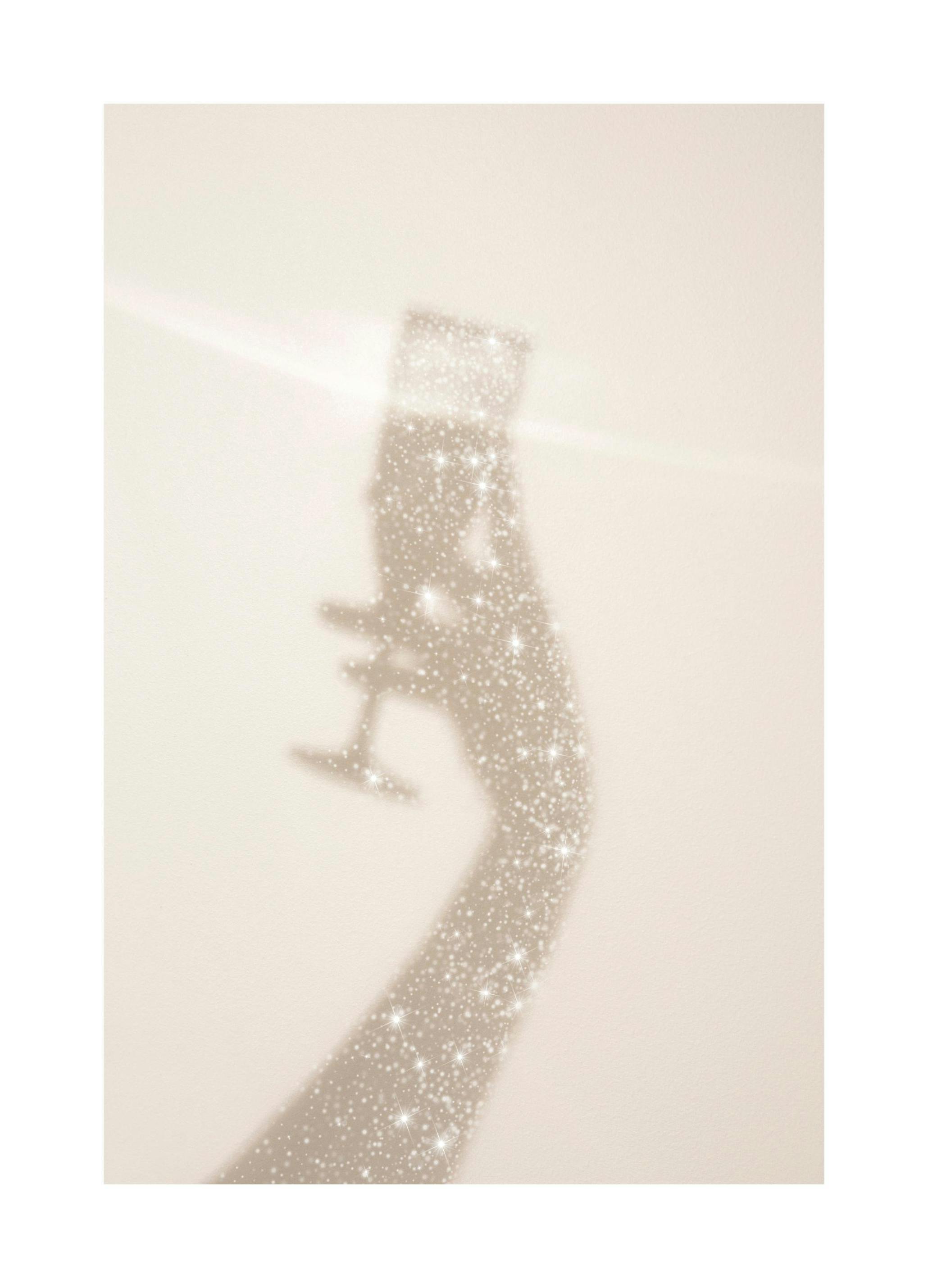 Glitter Champagne Plagát (30x40 cm)