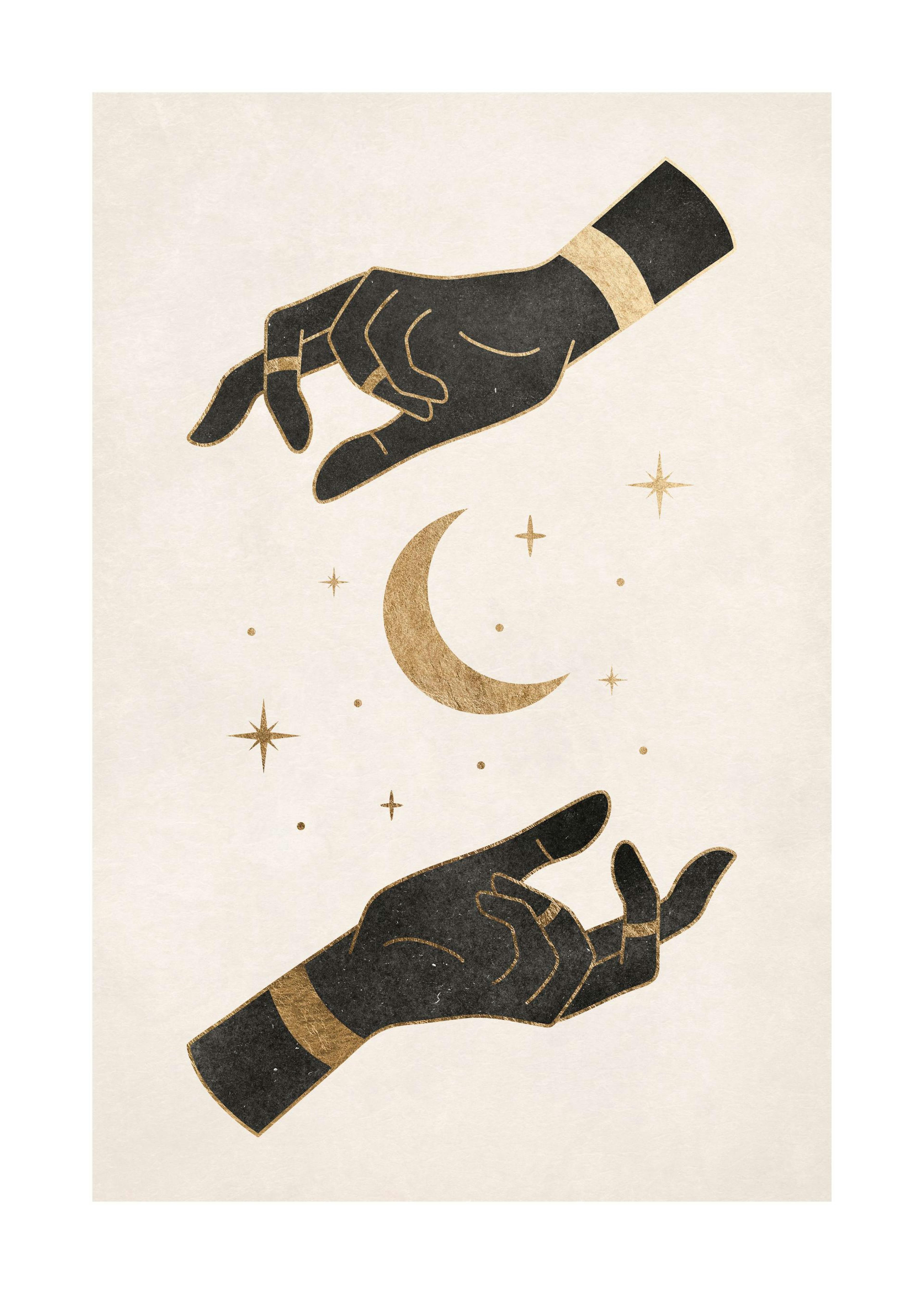 Mystic Hands Print 0