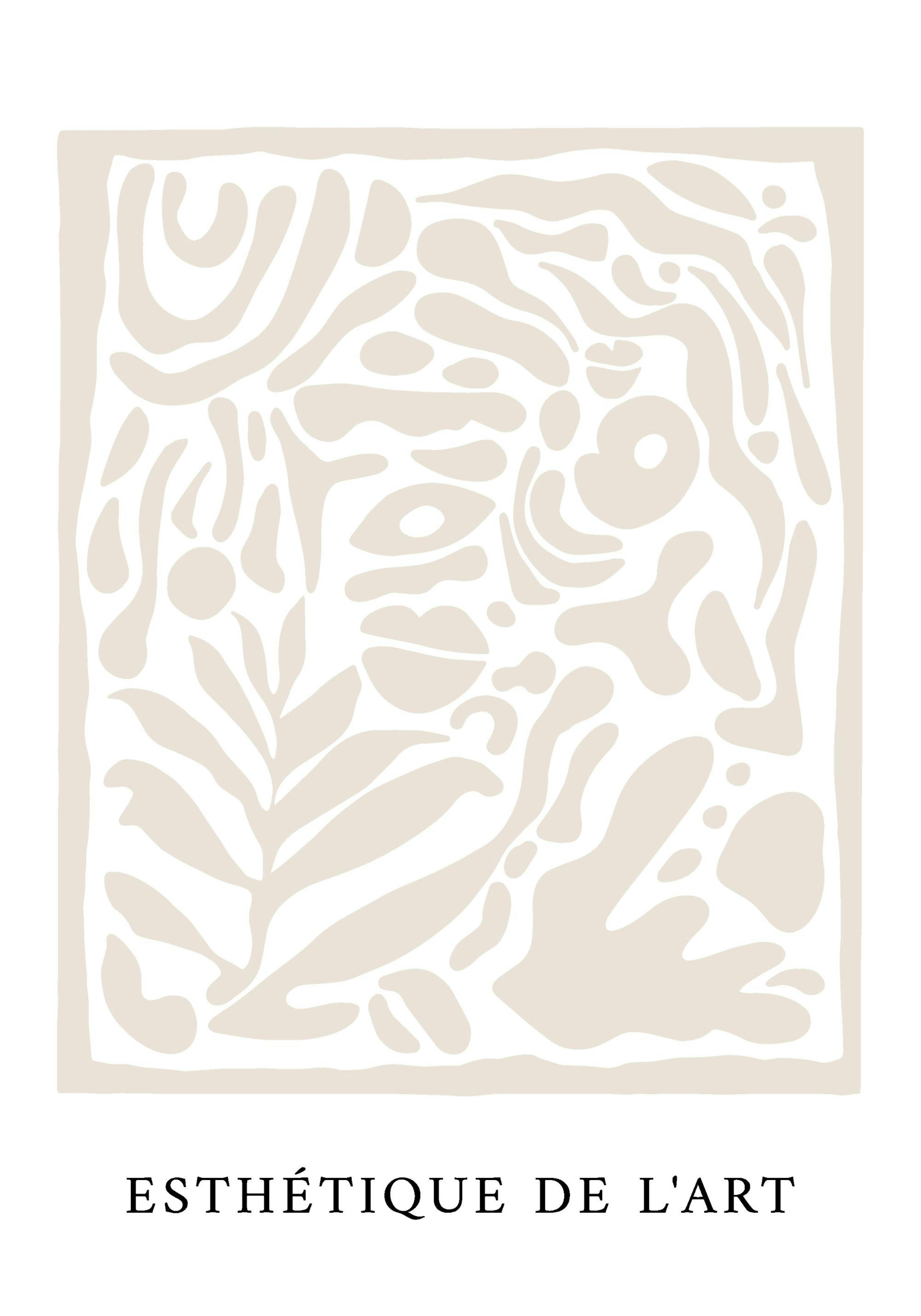 Esthétique de L'art Poster