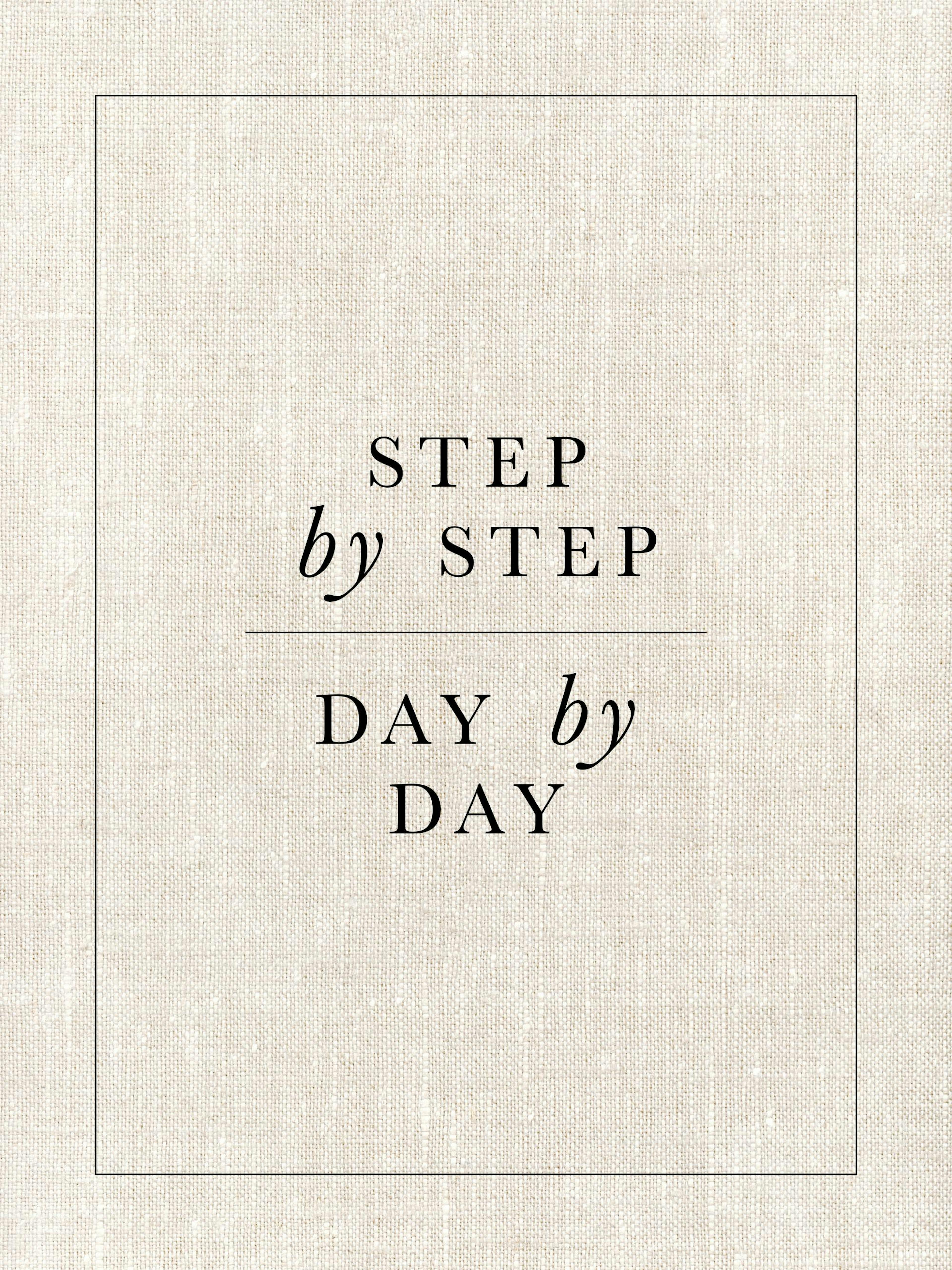 Step by Step Poster 0