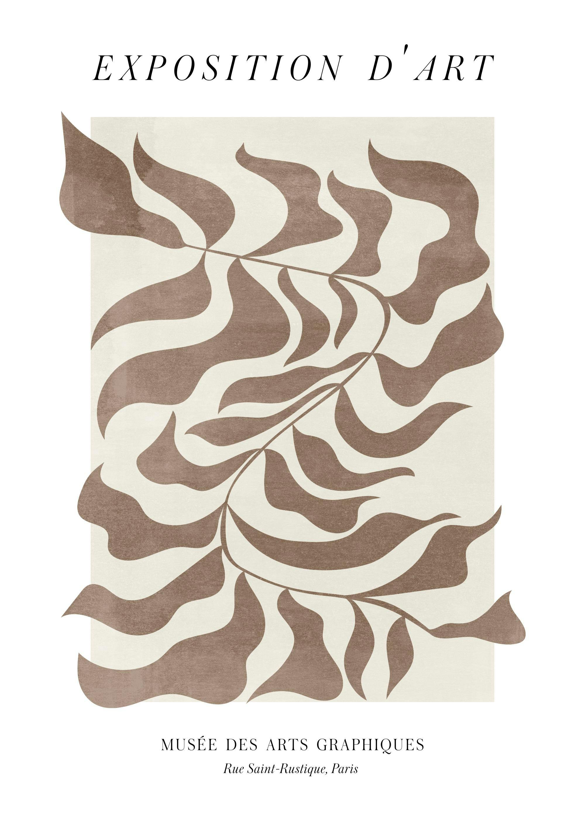 Exposition D'art Graphique No1 Poster 0