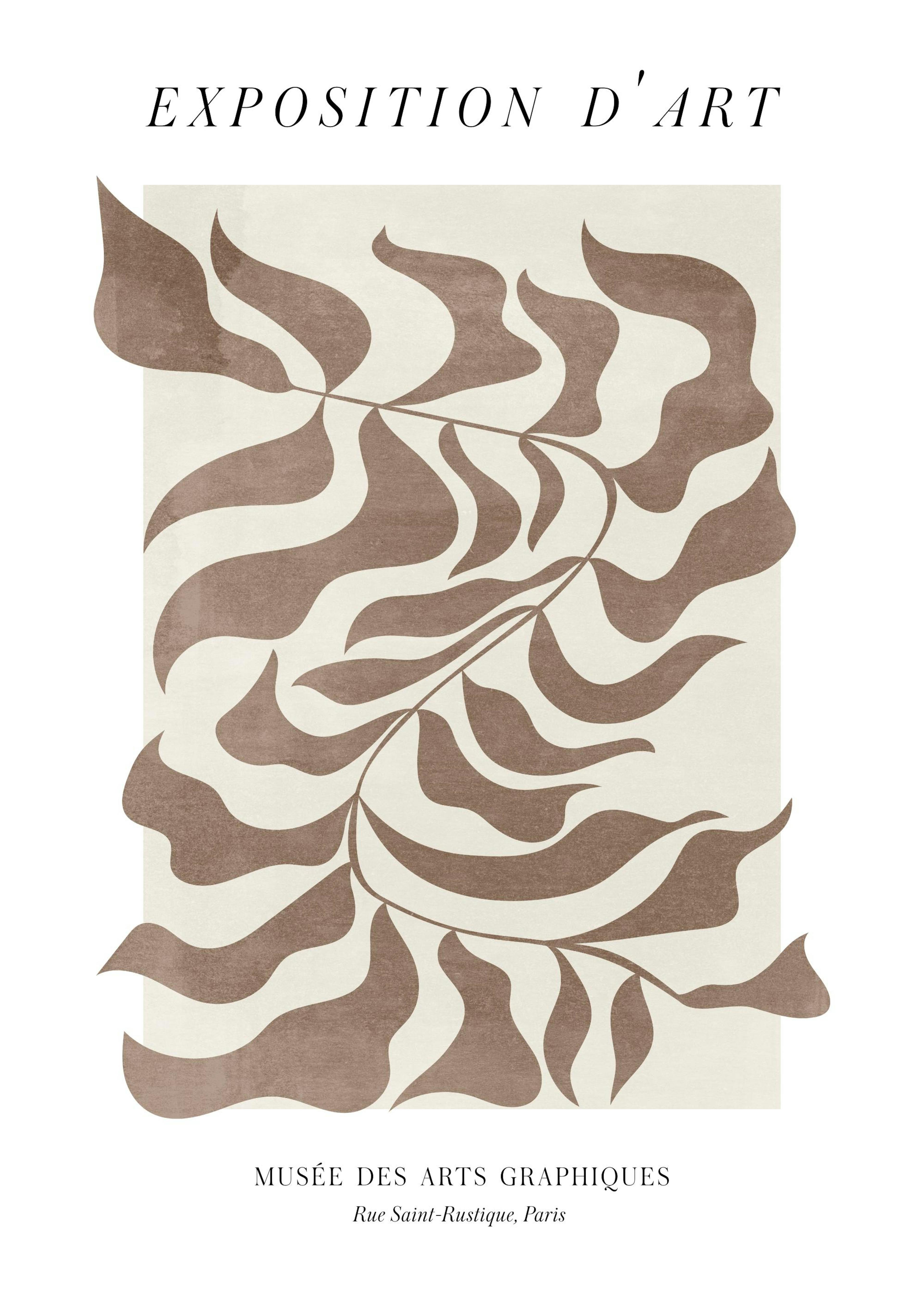 Exposition D'art Graphique No1 Poster 0