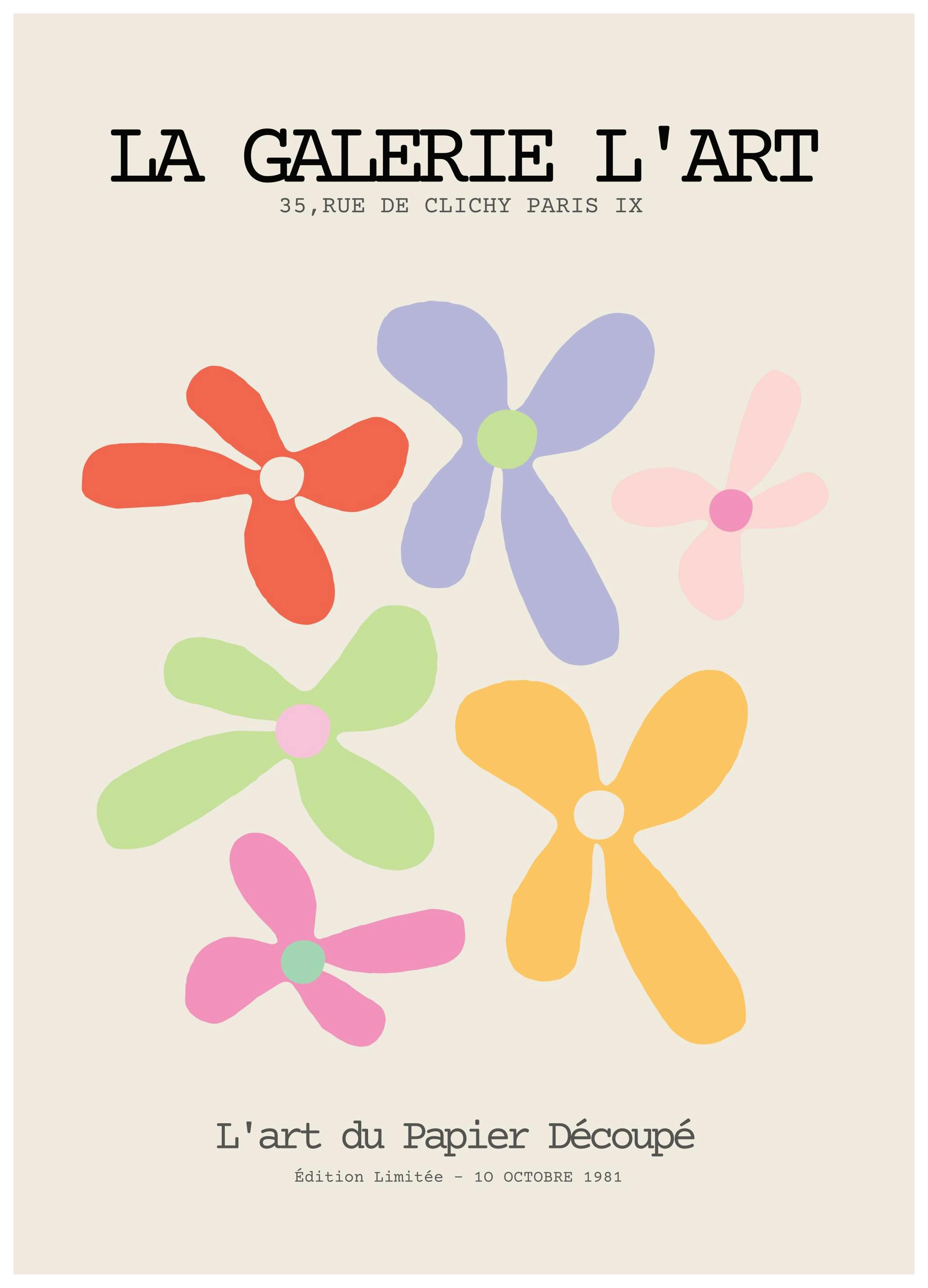 Prints - La Galerie L'Art Print (50x70 cm) - Floral prints
