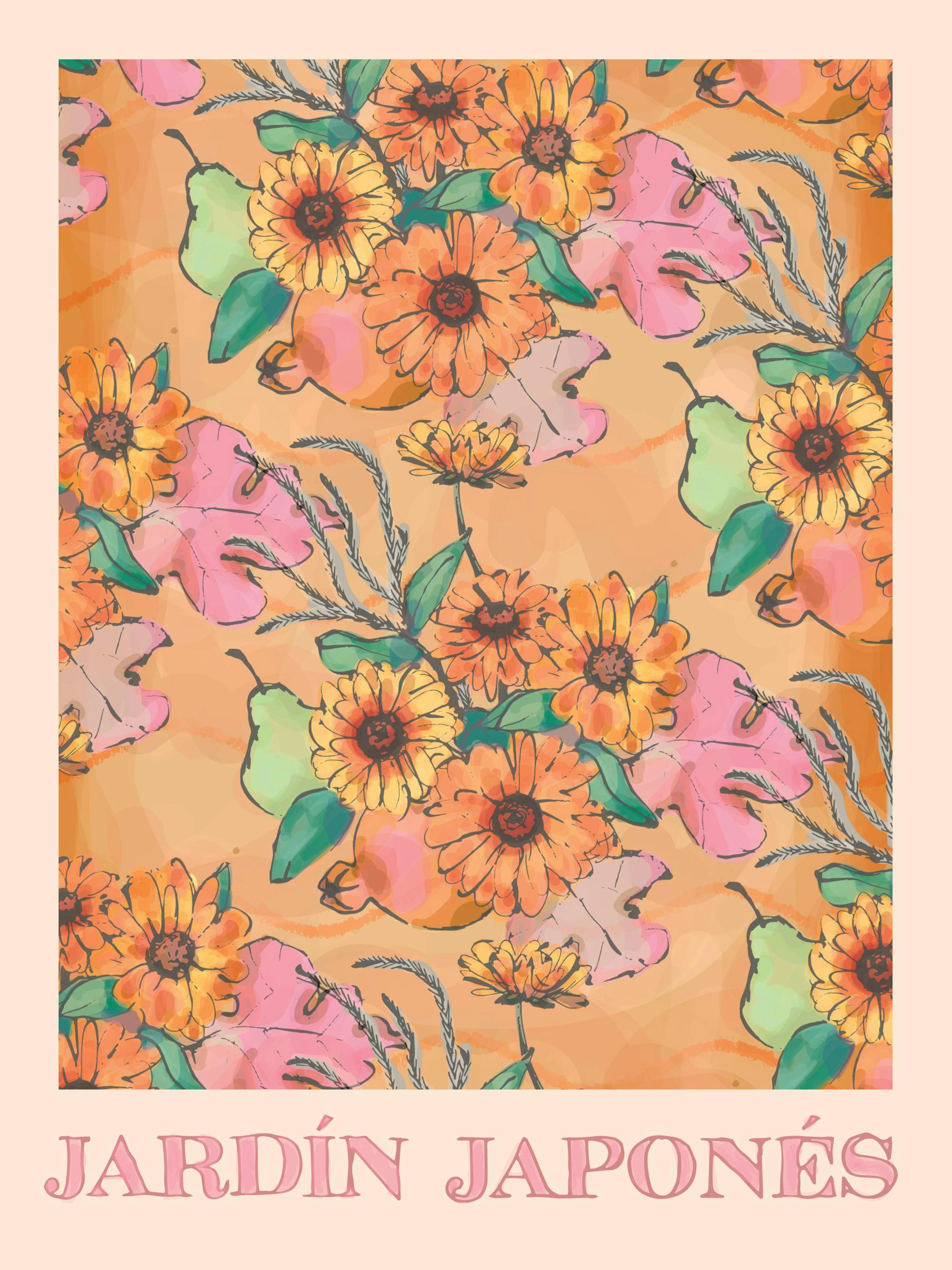 Jardin Japones Poster