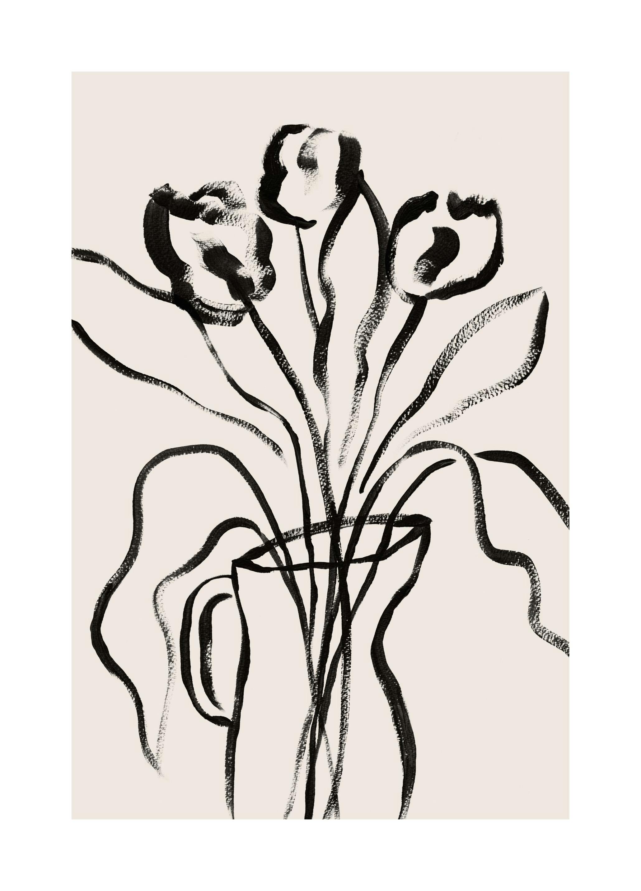 Blooming Vases No2 Plakat (50x70 cm) - Plakater > Kunstplakater > Malerier
