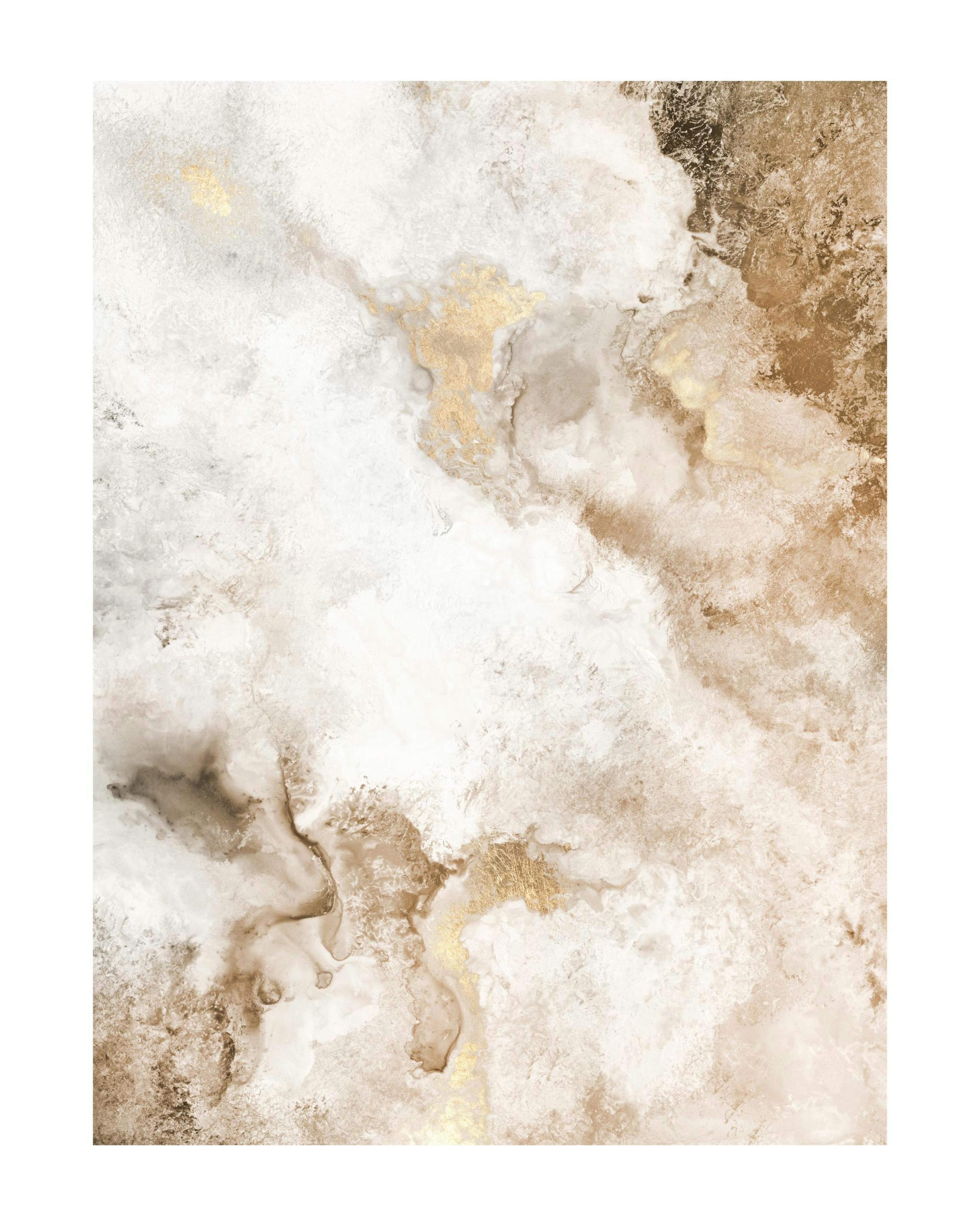 Beige Golden Flow No2 0