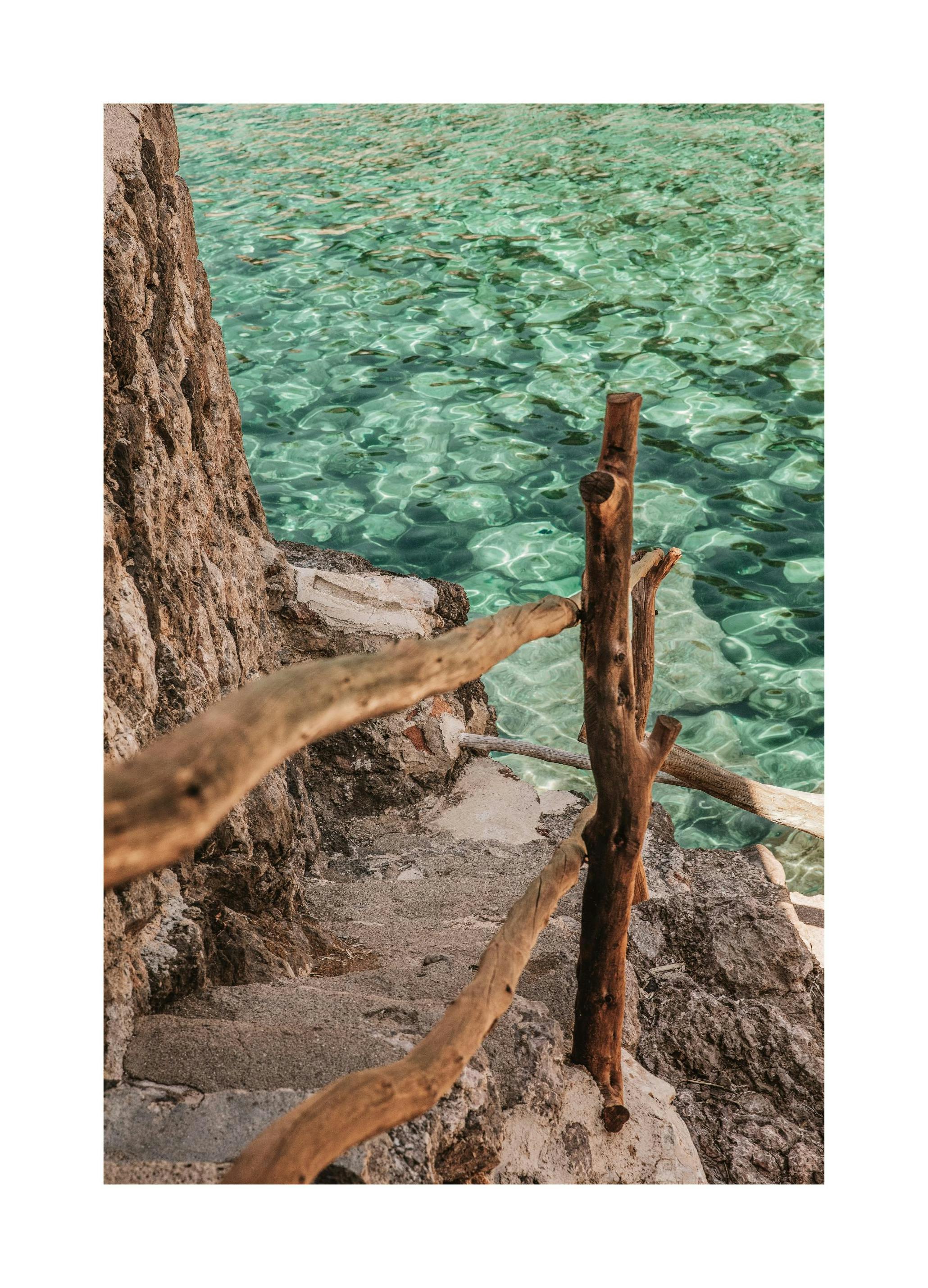 Taking A Dip Poster (50x70 cm) - Plakater > Naturplakater