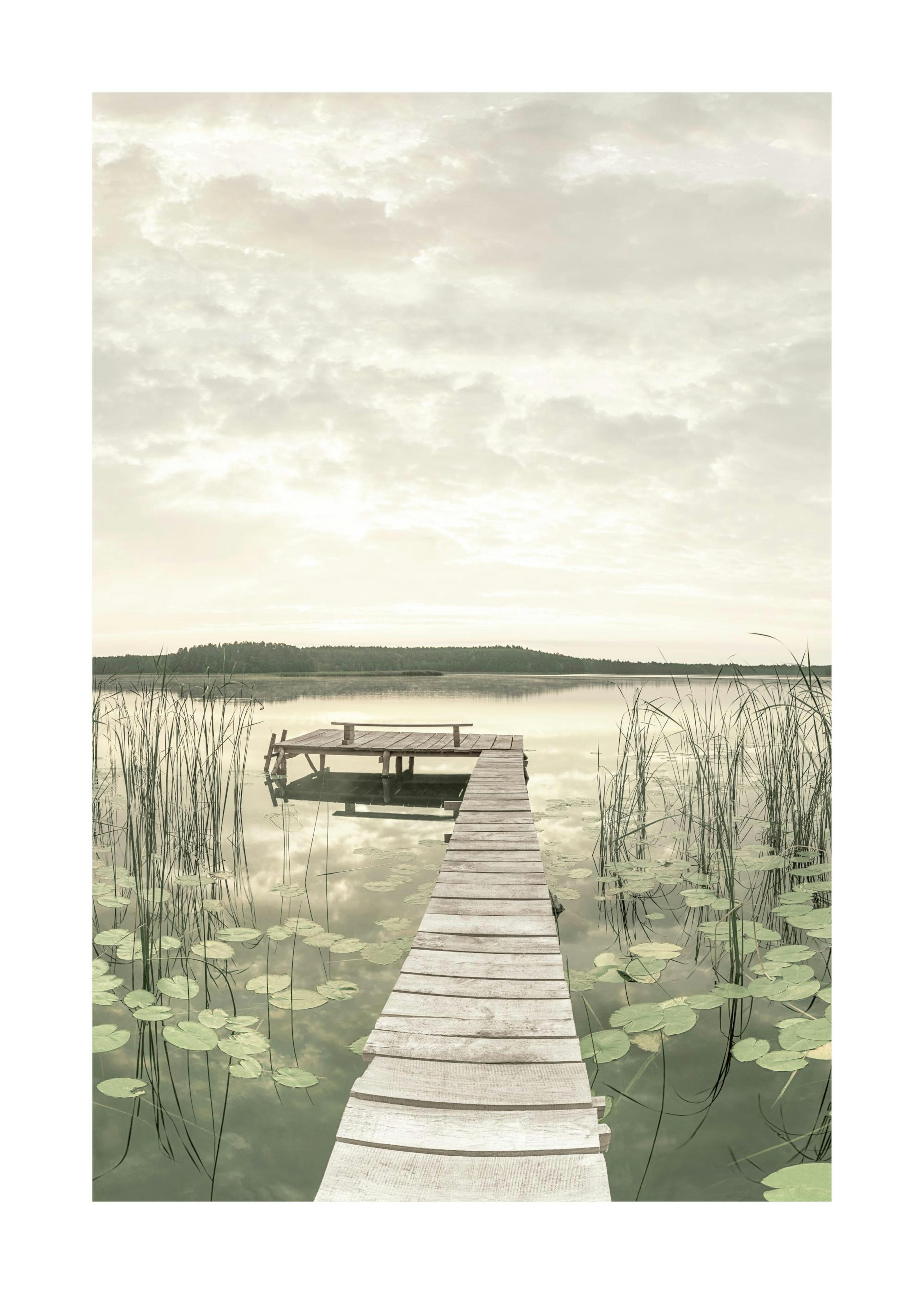 Jetty on Lake Print 0