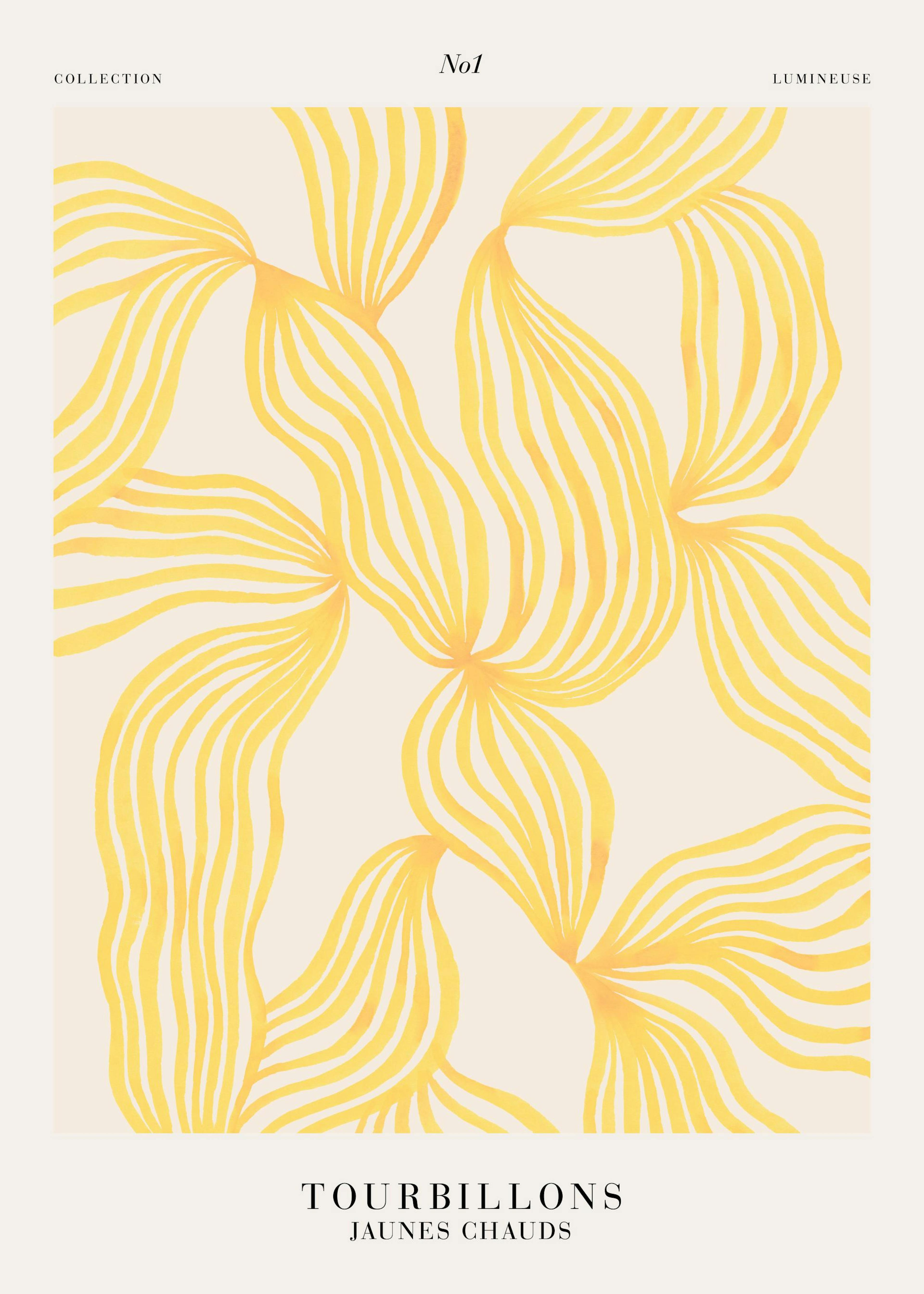 Warm Whirls No1 Print 0