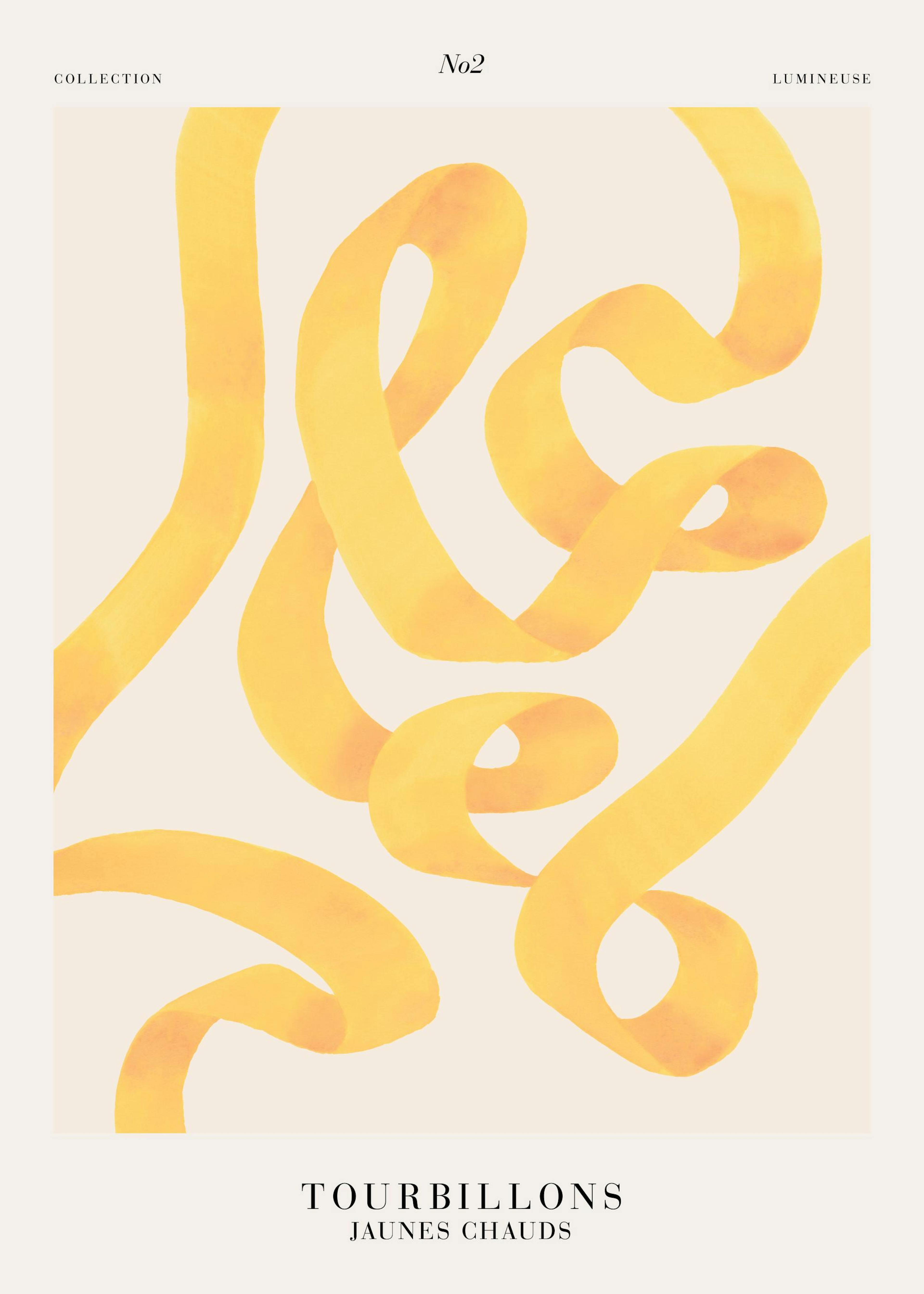 Warm Whirls No2 Print 0