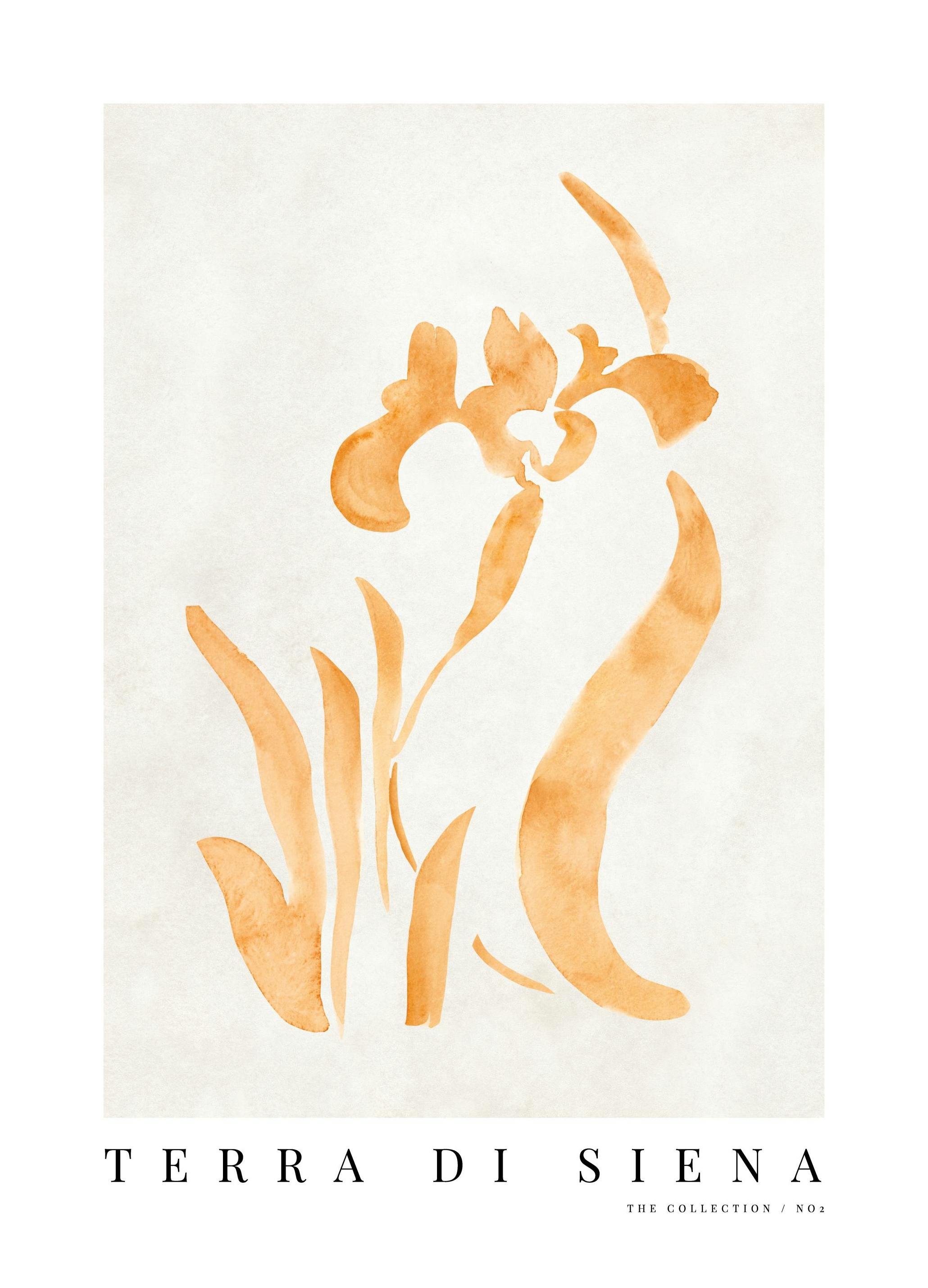 Terra di Siena No2 Plakat (30x40 cm)- Obrazy akwarelowe