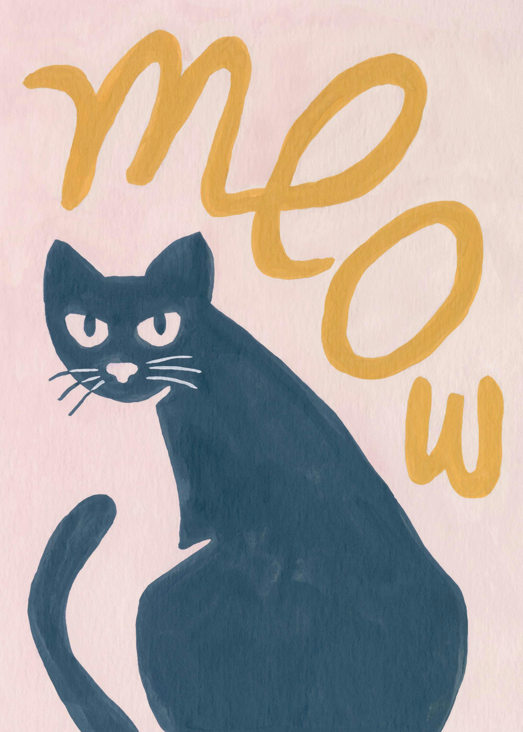 Hey Kitty Print 0
