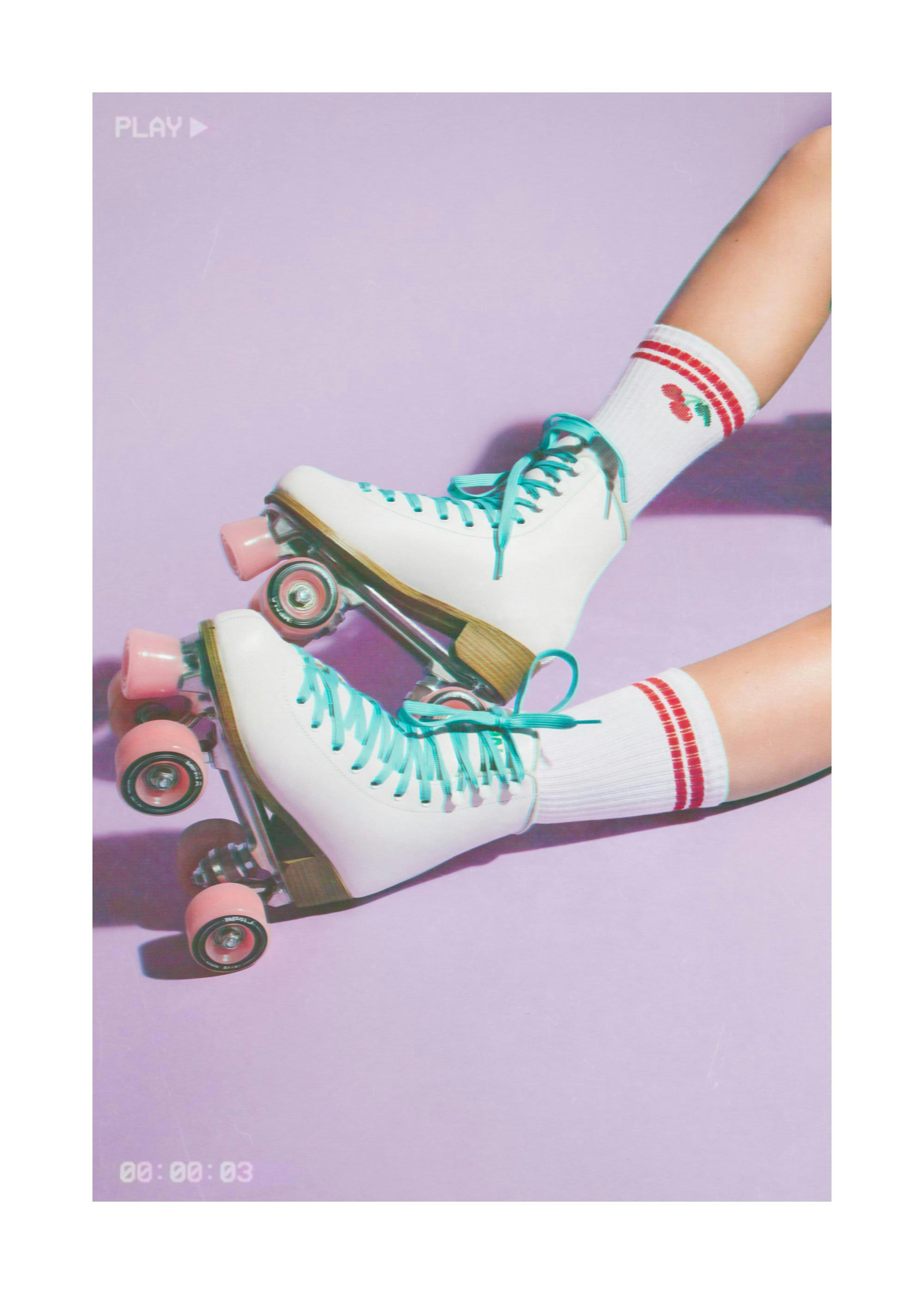 Roller Skate Record Poster 0