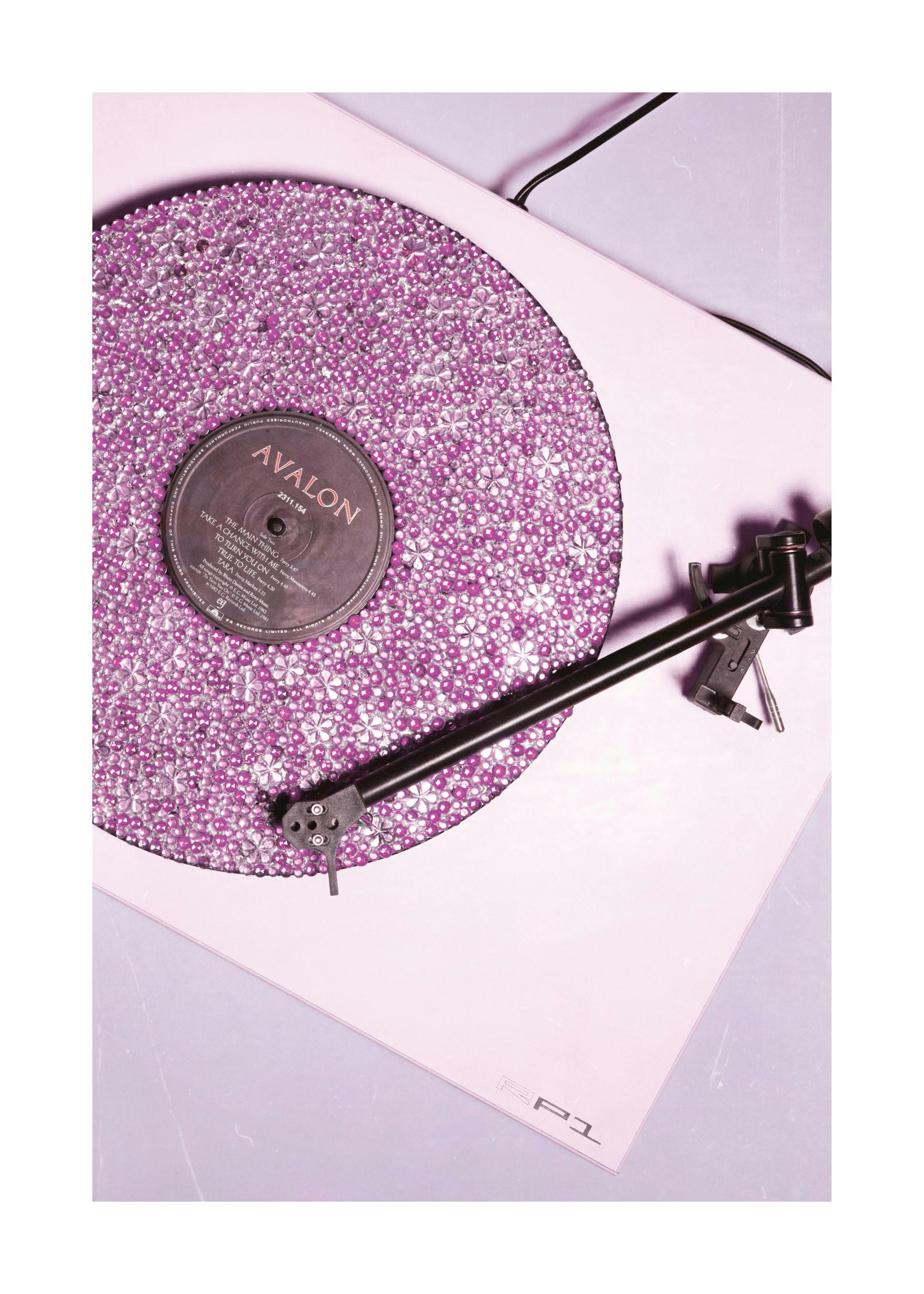 Pastel Record Player Print 0